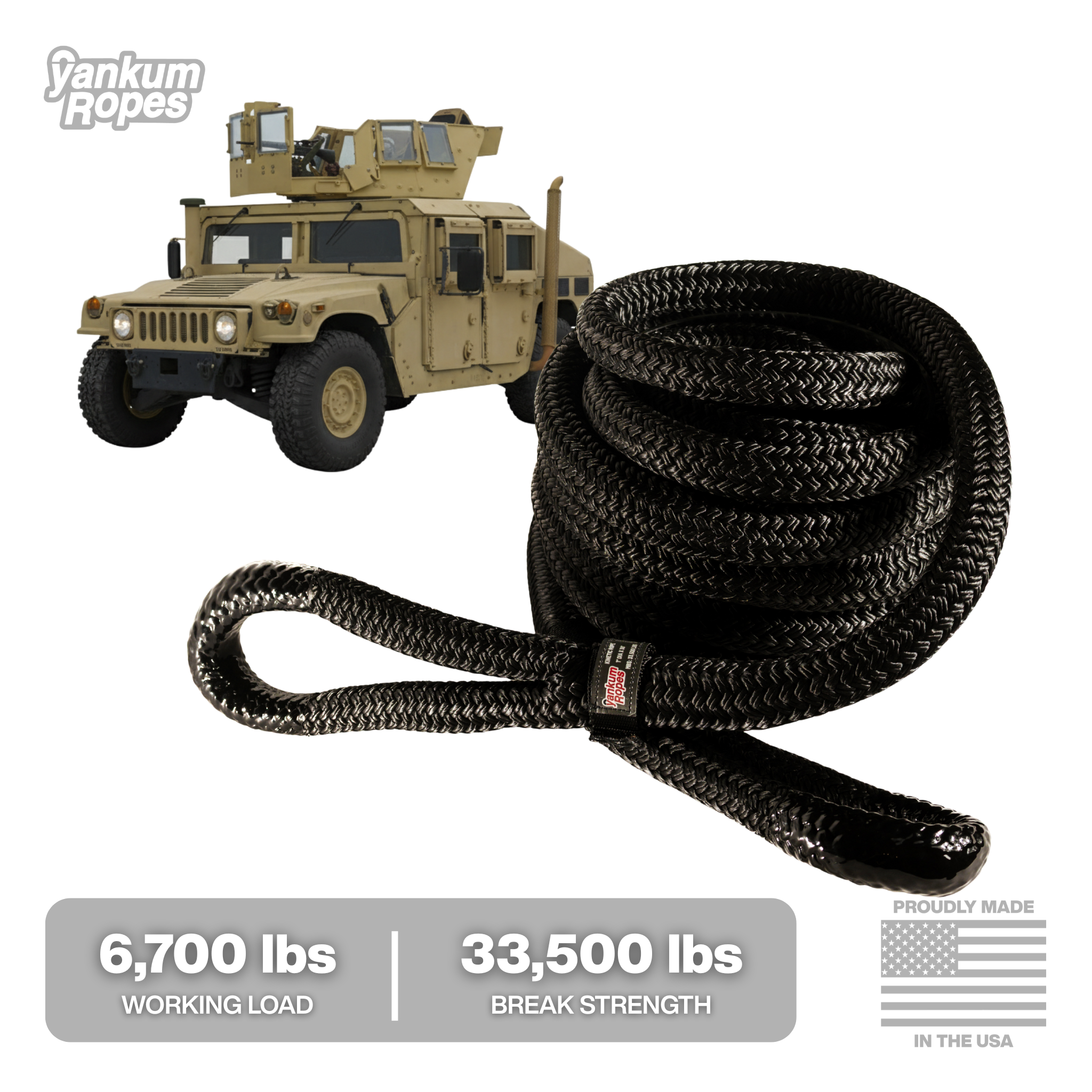 Kinetic Recovery Rope - Military