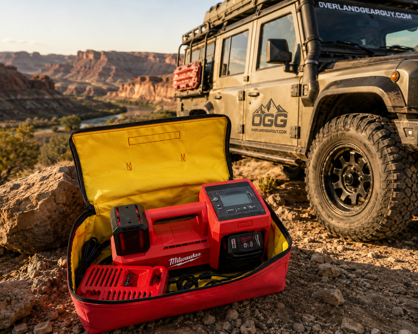 Milwaukee M18 Inflator Carry Bag