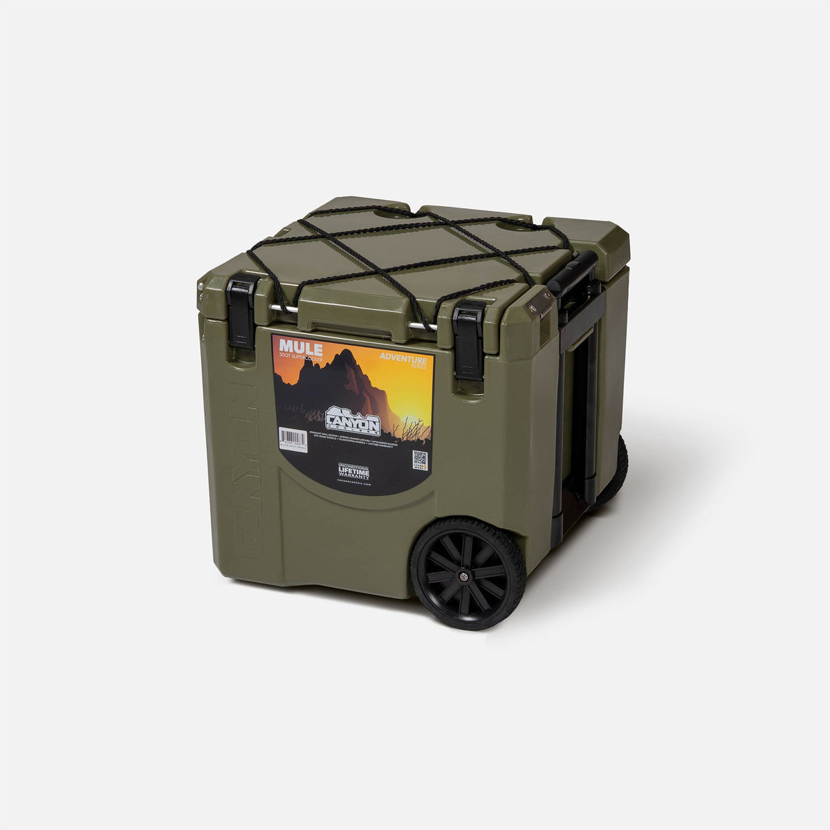 Canyon Coolers Mule 30 – 30 qt Rotomolded Hard Cooler