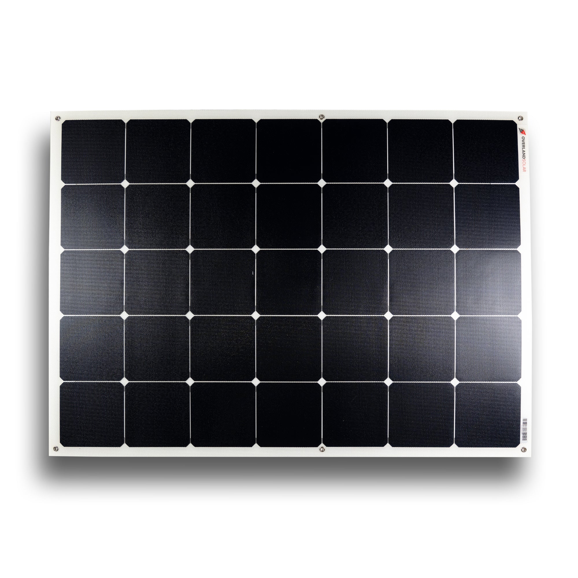 Overlander™ 80 Watt Semi-Flexible Solar Panel  Solar Panels Overland Solar- Overland Kitted