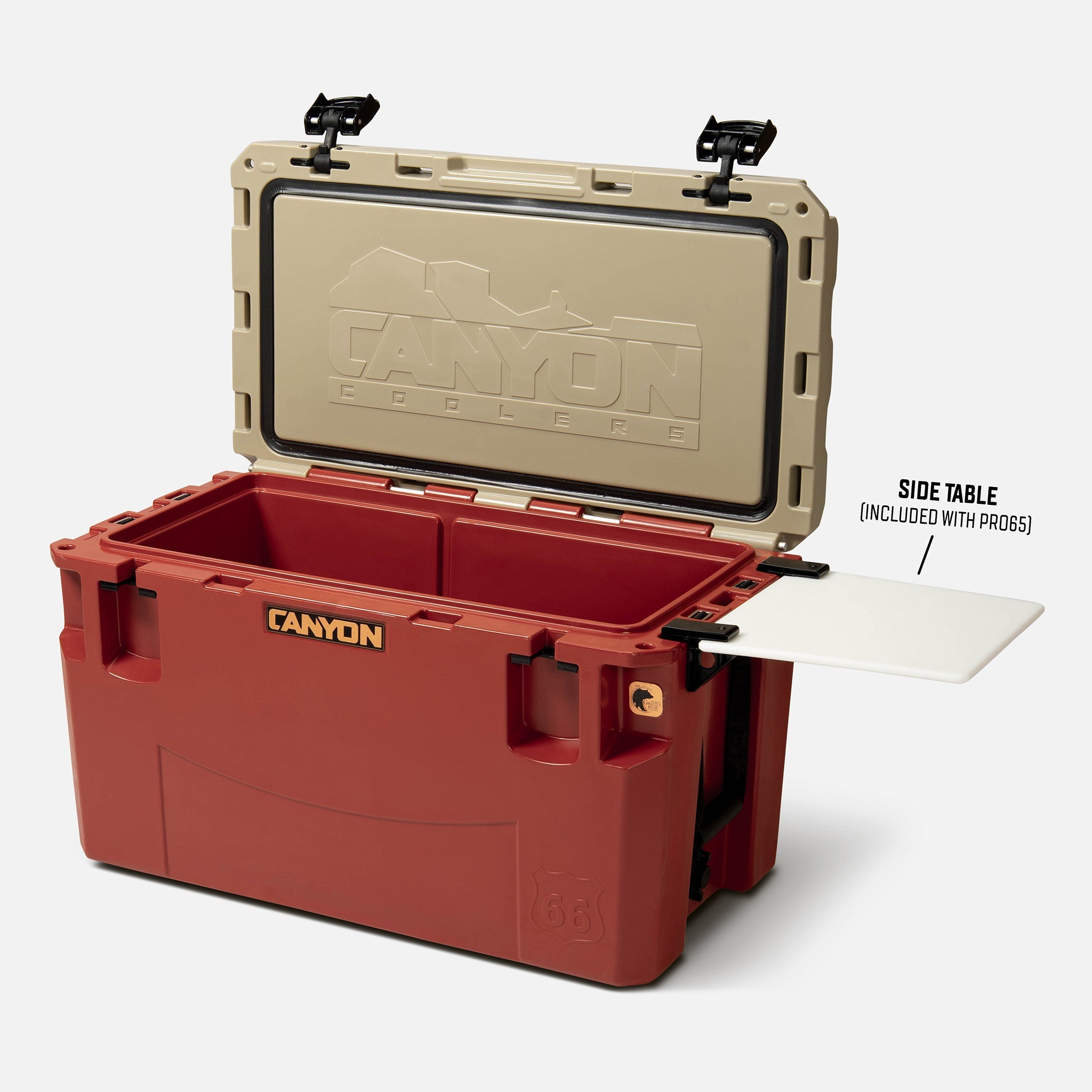 Canyon Coolers PRO 65 – 65 qt Rotomolded Hard Cooler