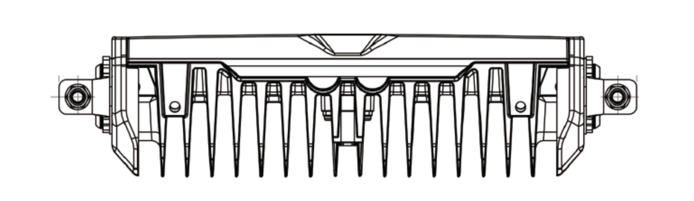 V12 4300 eLumen 12" Hyperion Series Light Bar