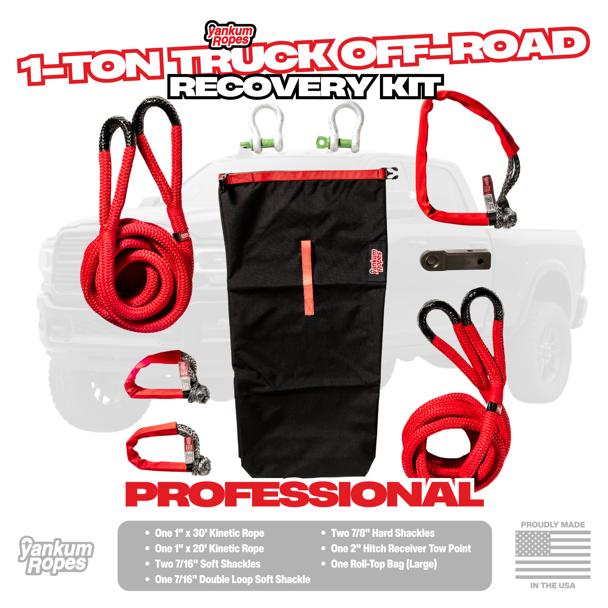 (1-Ton) Diesel Truck Off-Road Recovery Kit