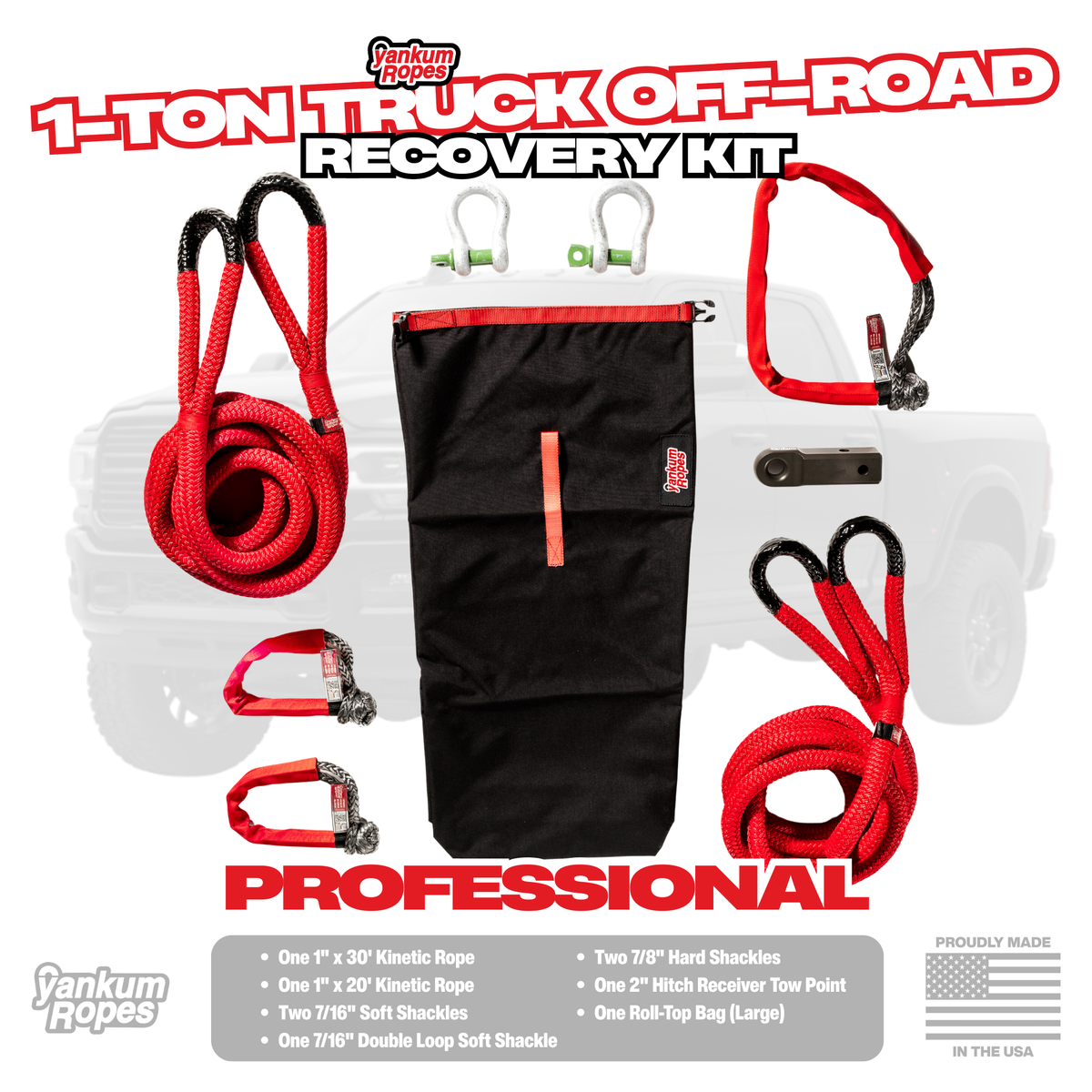 (1-Ton) Diesel Truck Off-Road Recovery Kit