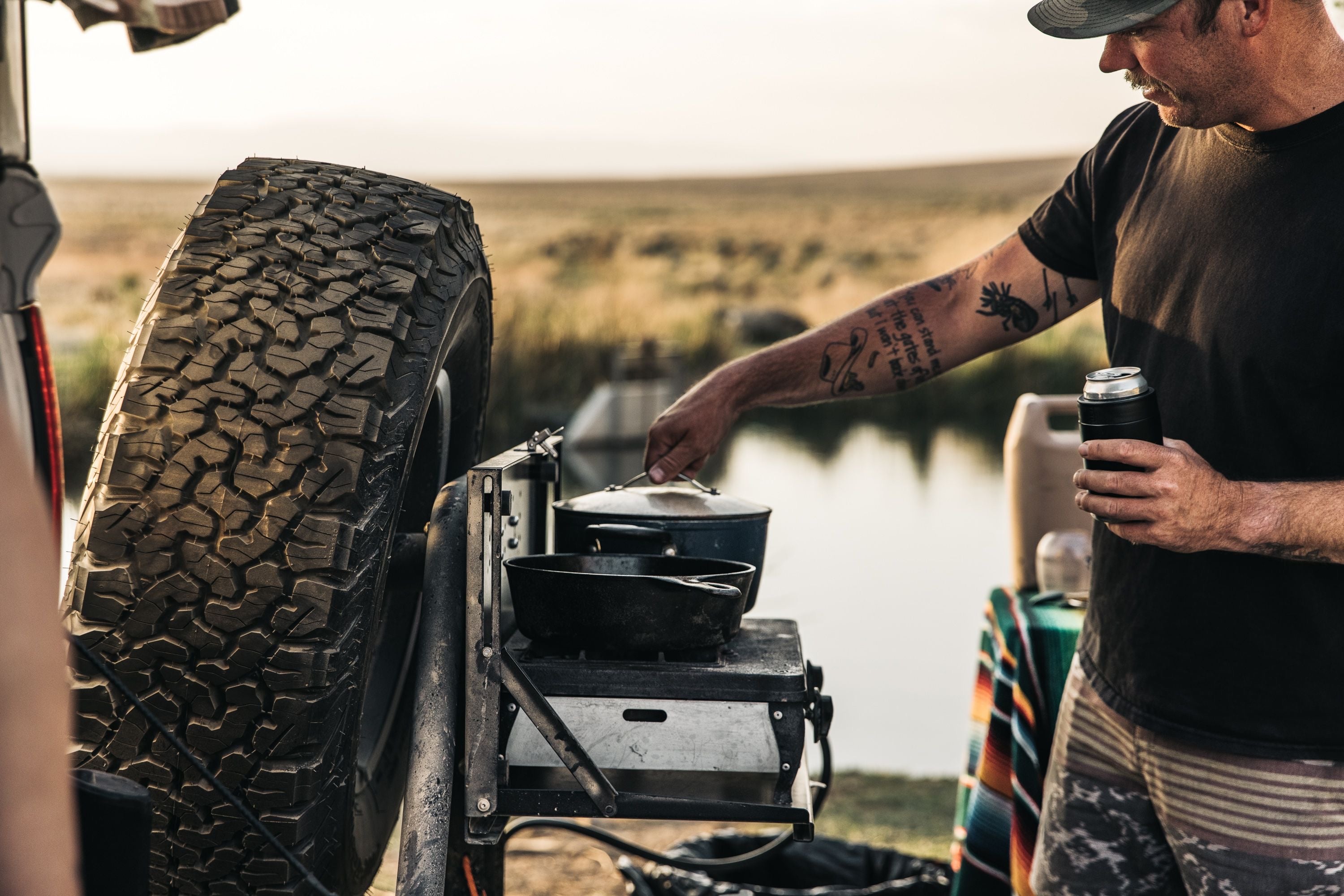 UltraTable™ Drop Down Camp Table | RIGd Supply Accessories RIGd Supply- Overland Kitted