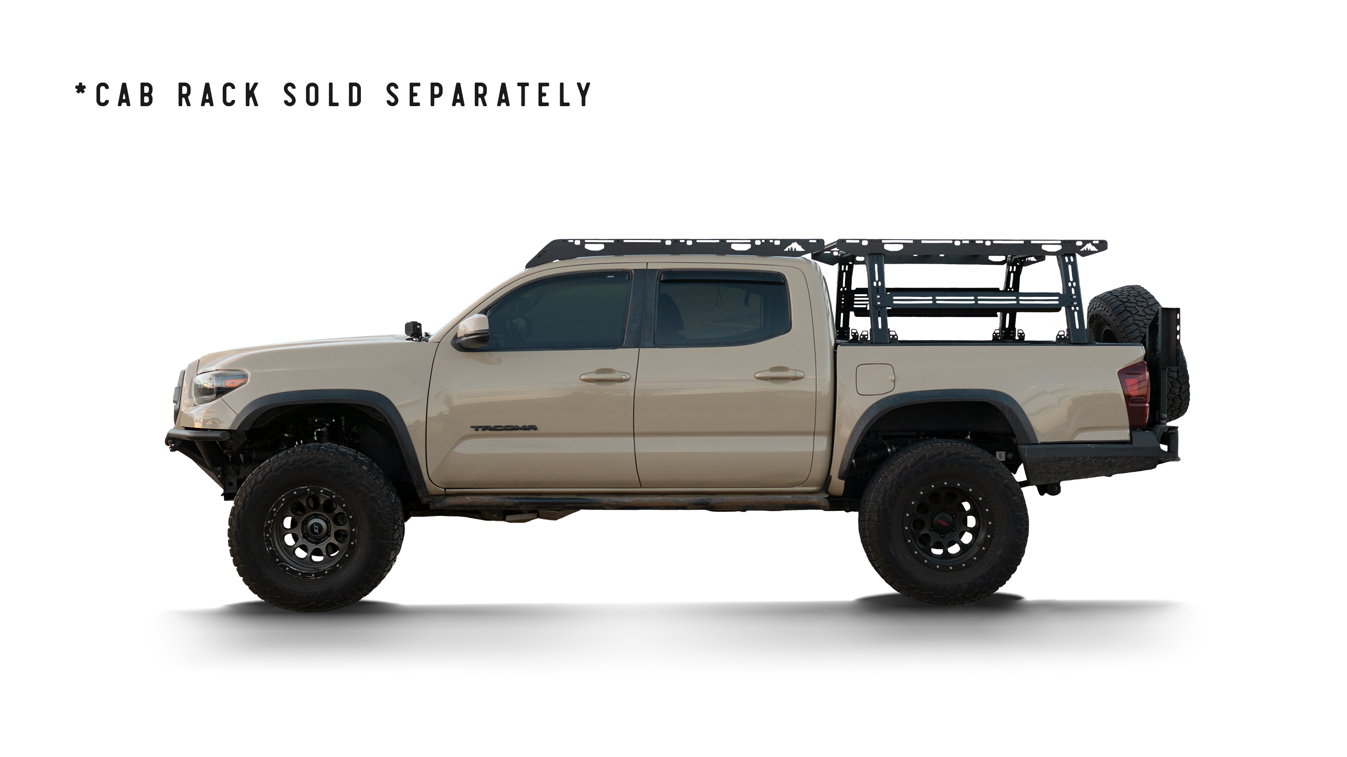Toyota Tacoma Rack Height PAK System Bed Rack