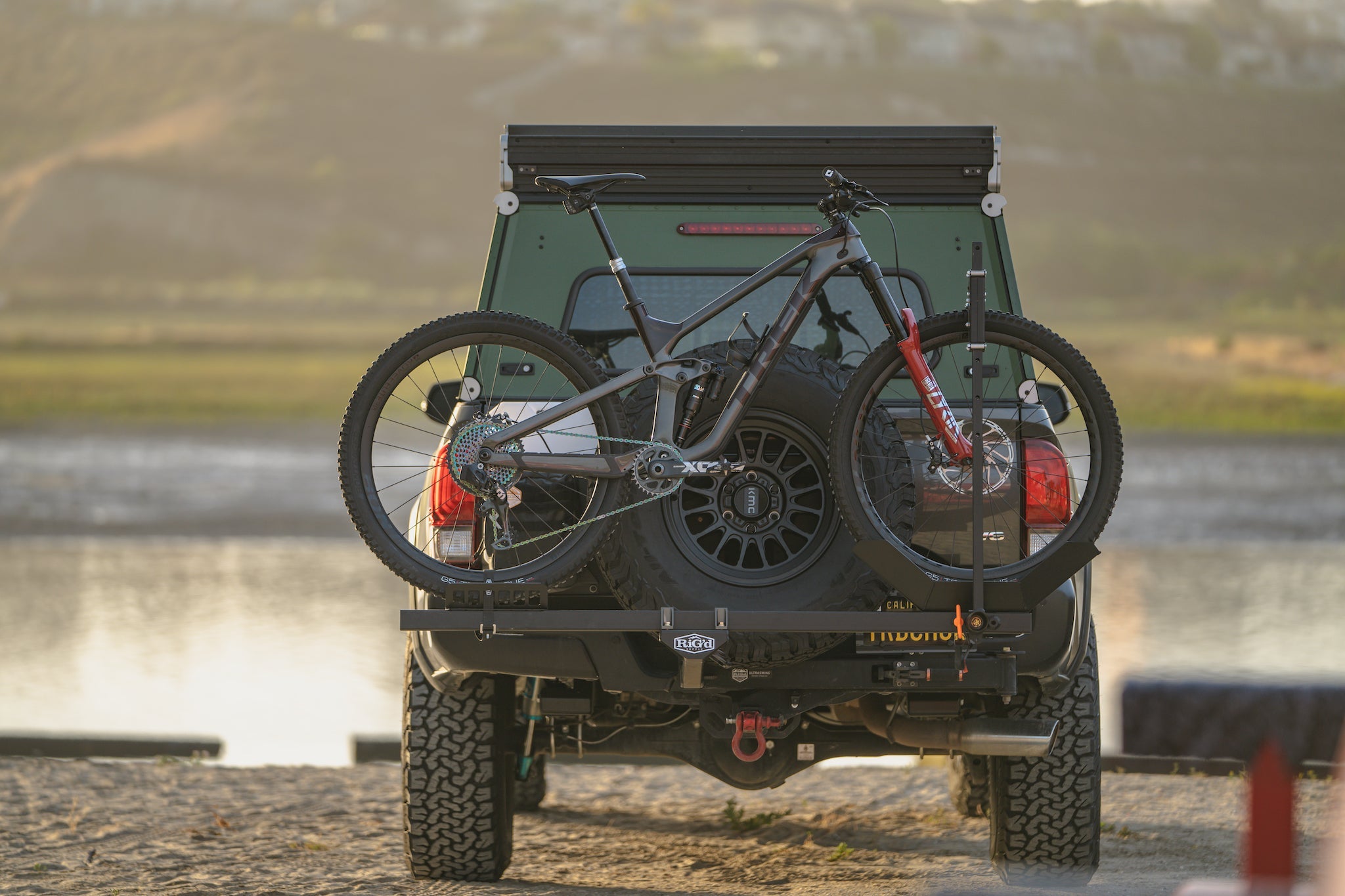 RambleRack® Heavy Duty Hitch Bike Rack | RiGd Supply Vehicle RIGd Supply- Overland Kitted