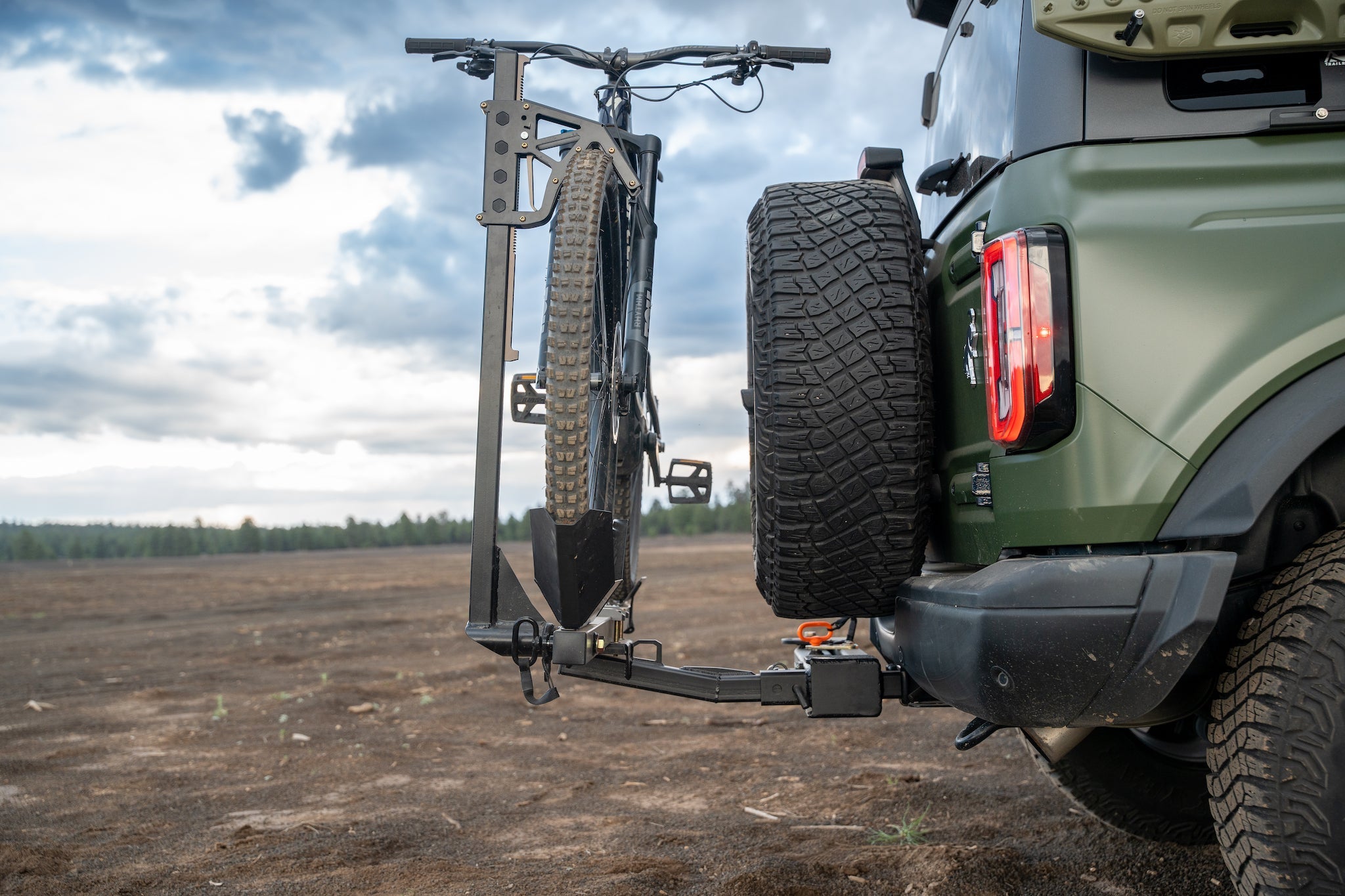 RambleSwing™ Swing Out Hitch Rack | RiGd Supply Accessories RIGd Supply- Overland Kitted