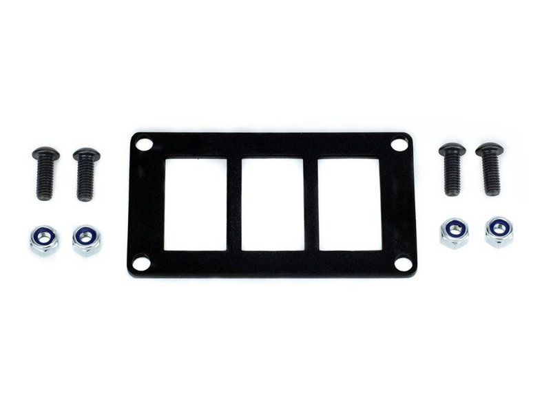Three-switch rocker panel for 2016-2023 Toyota Tacoma