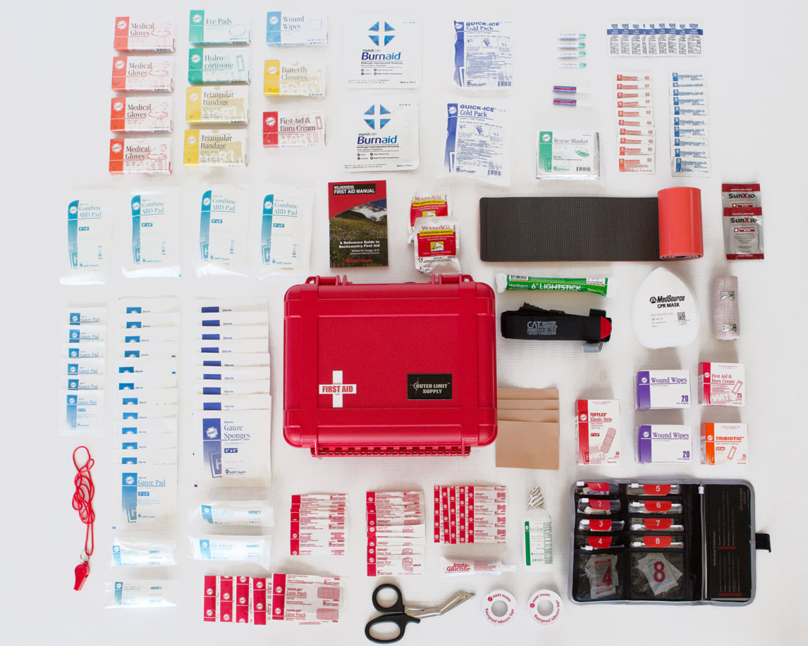 Outer Limit Supply 6500 Series MedKit refill pack, packaging