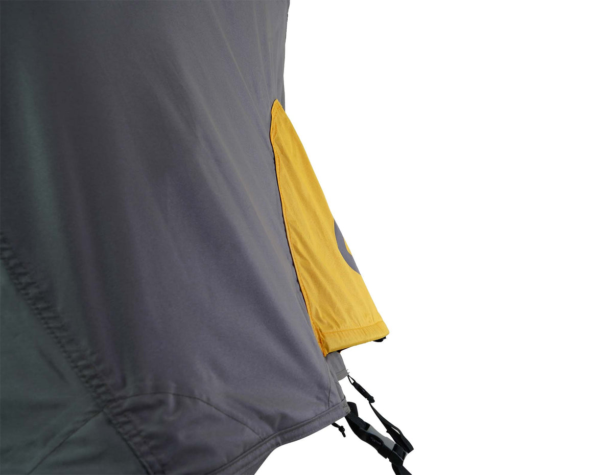 C6 Rev Tent (Element) – tent corner and fly sheet detail