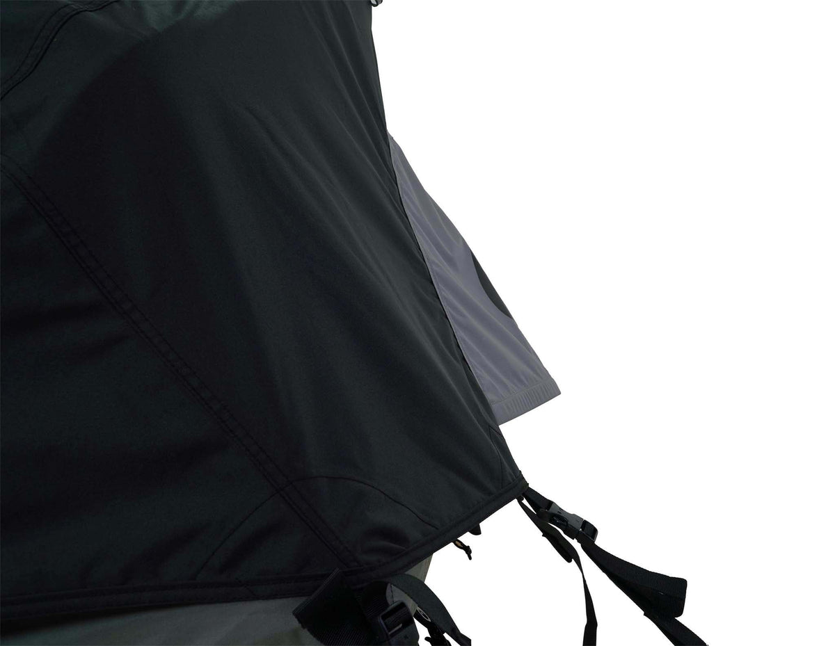 C6 Rev Tent (Eclipse) – fly sheet side close-up