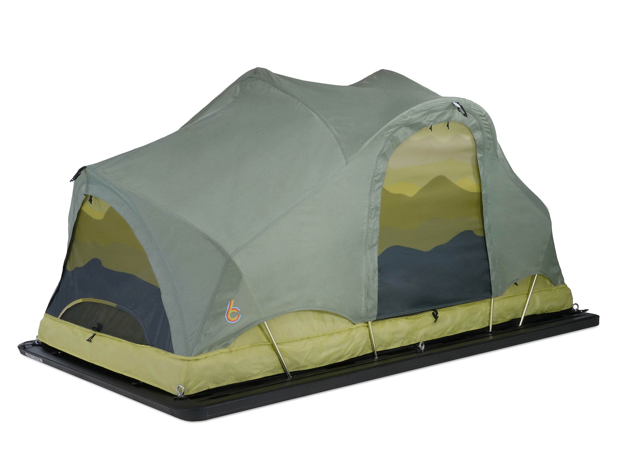 Rev Rack Tent Forest TENT C6 Outdoor- Overland Kitted