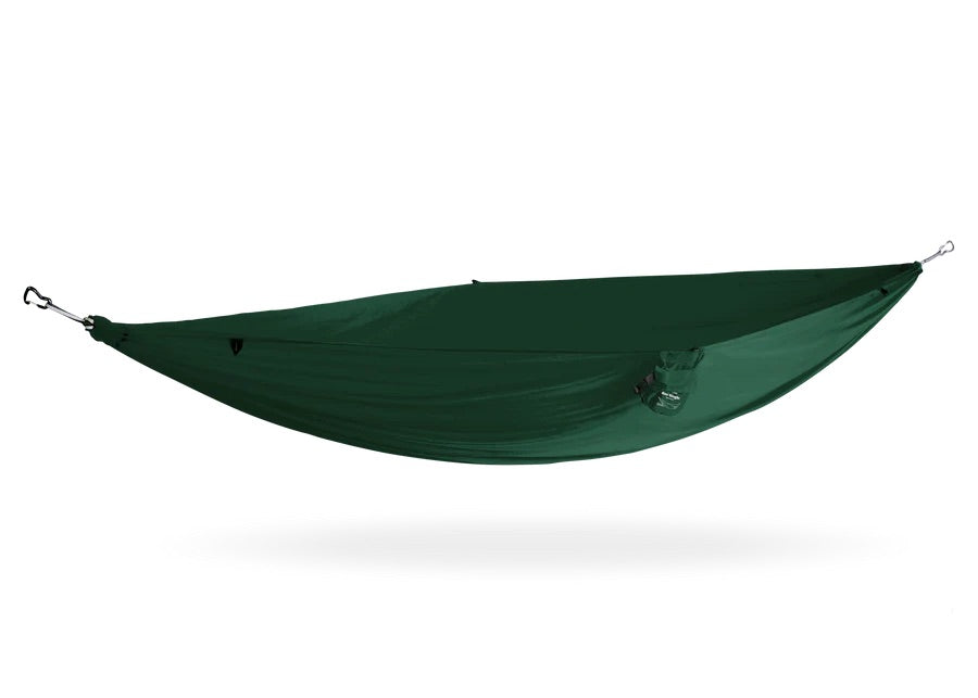 Roo Single Camping Hammock - by Kammok Pine Green Hammocks Kammok- Overland Kitted