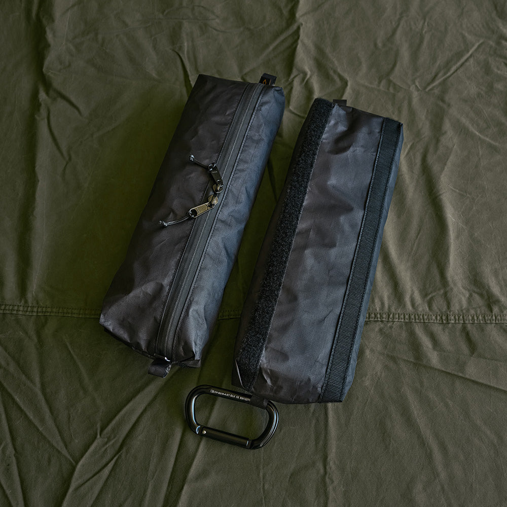 Two Colfax Equipment Module — UL pouches with the included carabiner