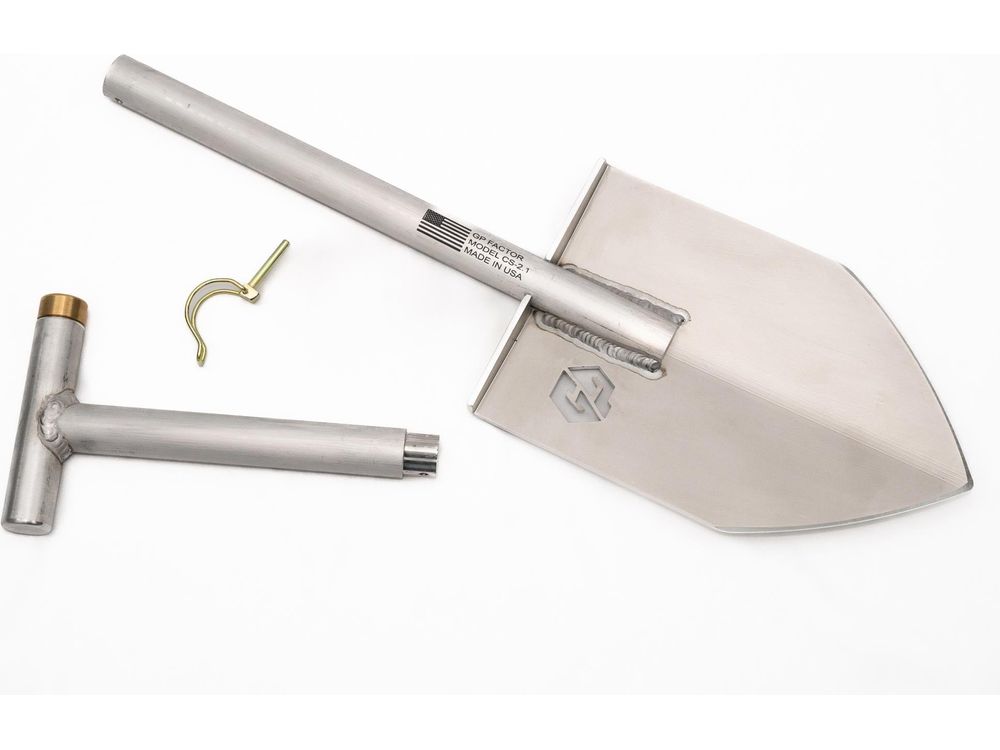 GP 2-Piece Camp Shovel Tool