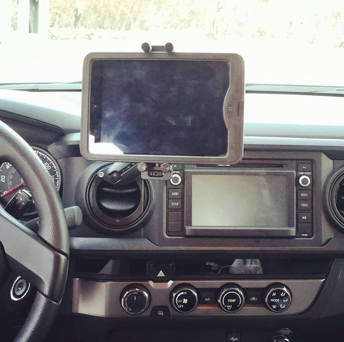 Un-Holey Tacoma Dash Mount Hondo Garage- Overland Kitted