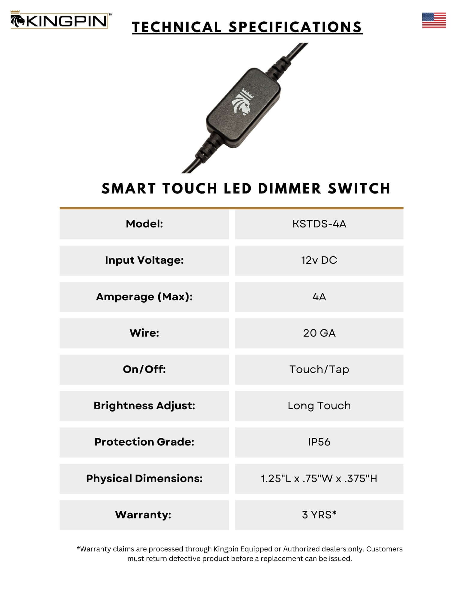 Touch Dimmer Switch