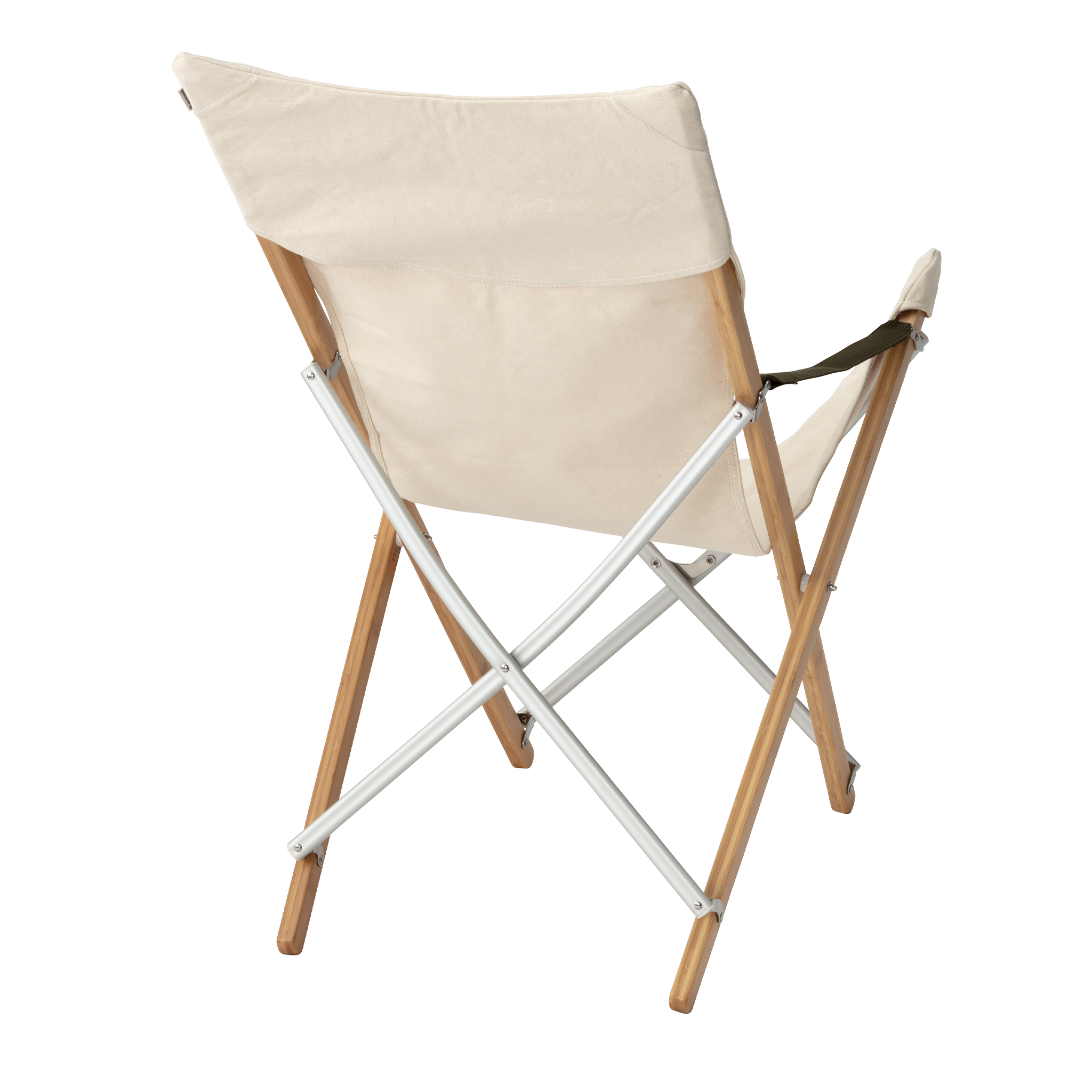 Snow Peak Take! Bamboo Long Camp Chair Backside