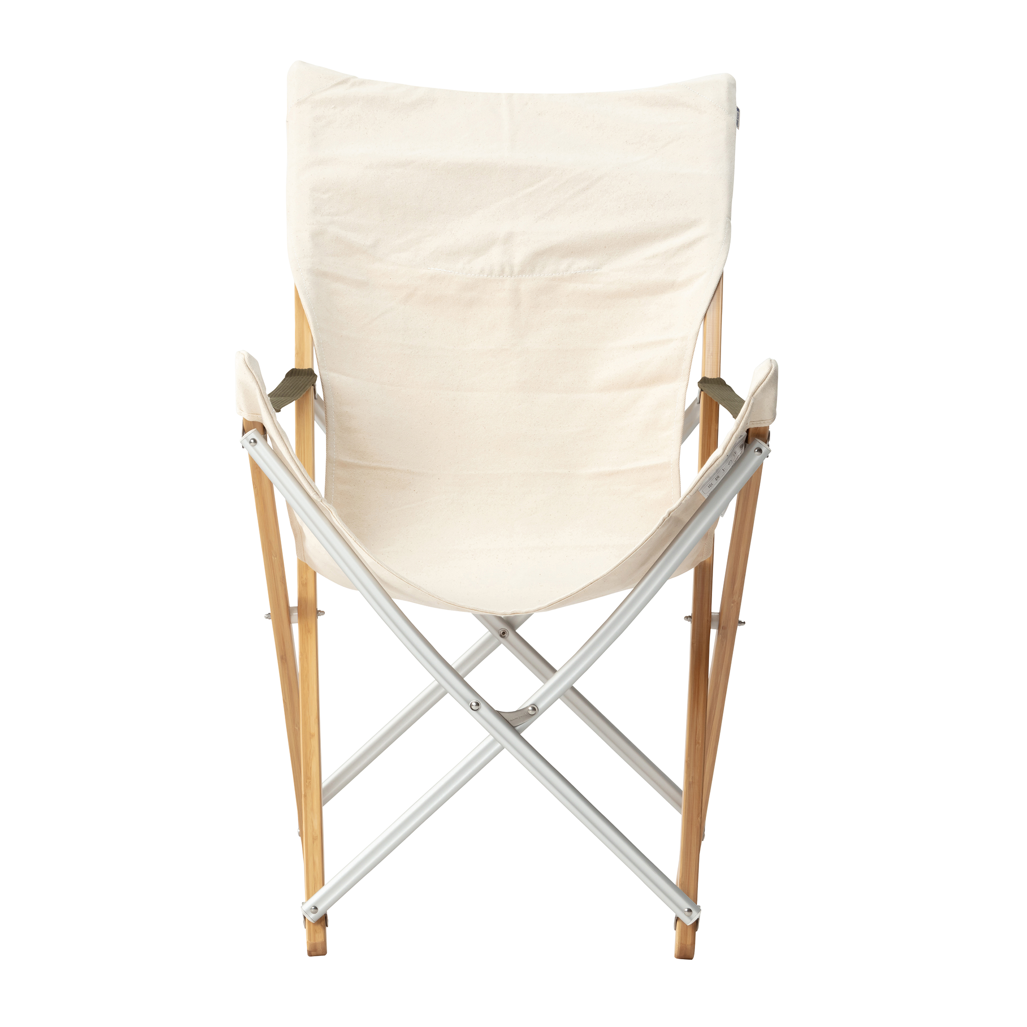 Snow Peak Take! Bamboo Long Camp Chair Front View