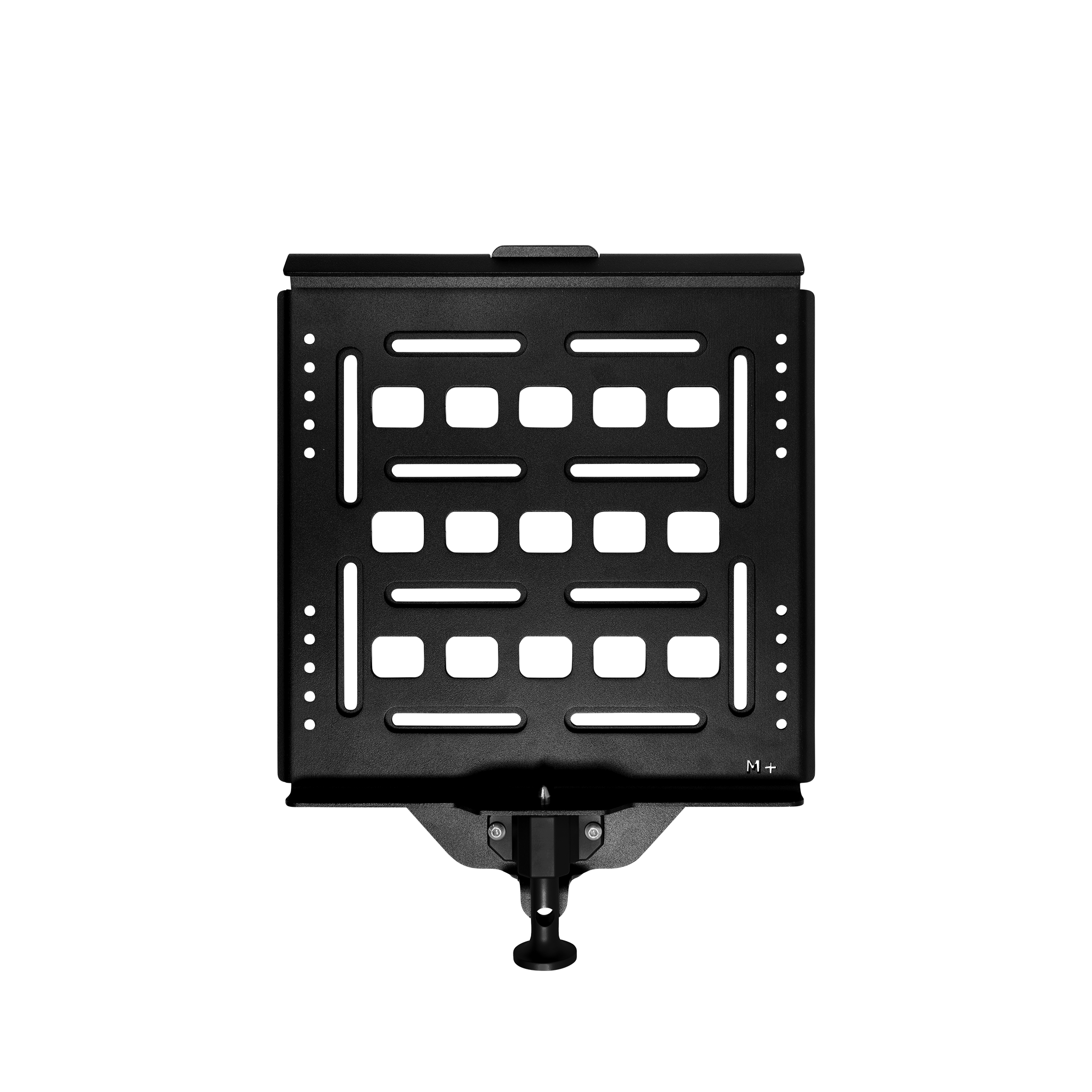 SPEC Medium + Mount base plate and mount plate laid flat, full kit