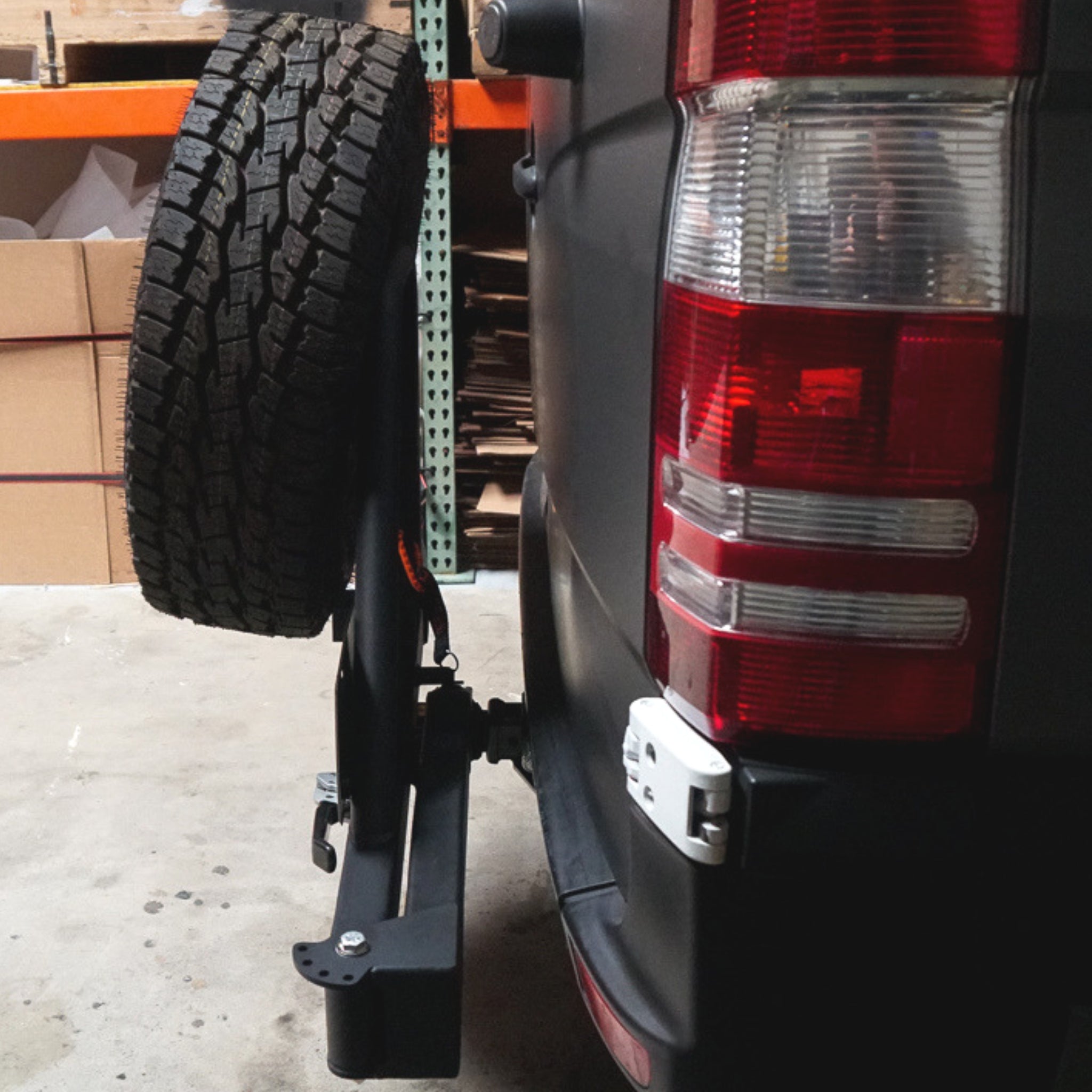 UltraSwing® Mega-Fit Spare Tire Hitch Mount | RiGd Supply Vehicle RIGd Supply- Overland Kitted