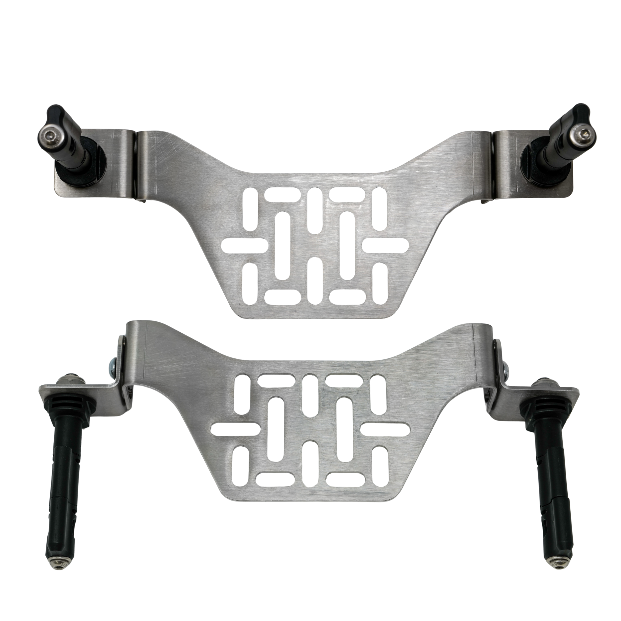 Stealth Folding Mount with Maxtrax Pins attached