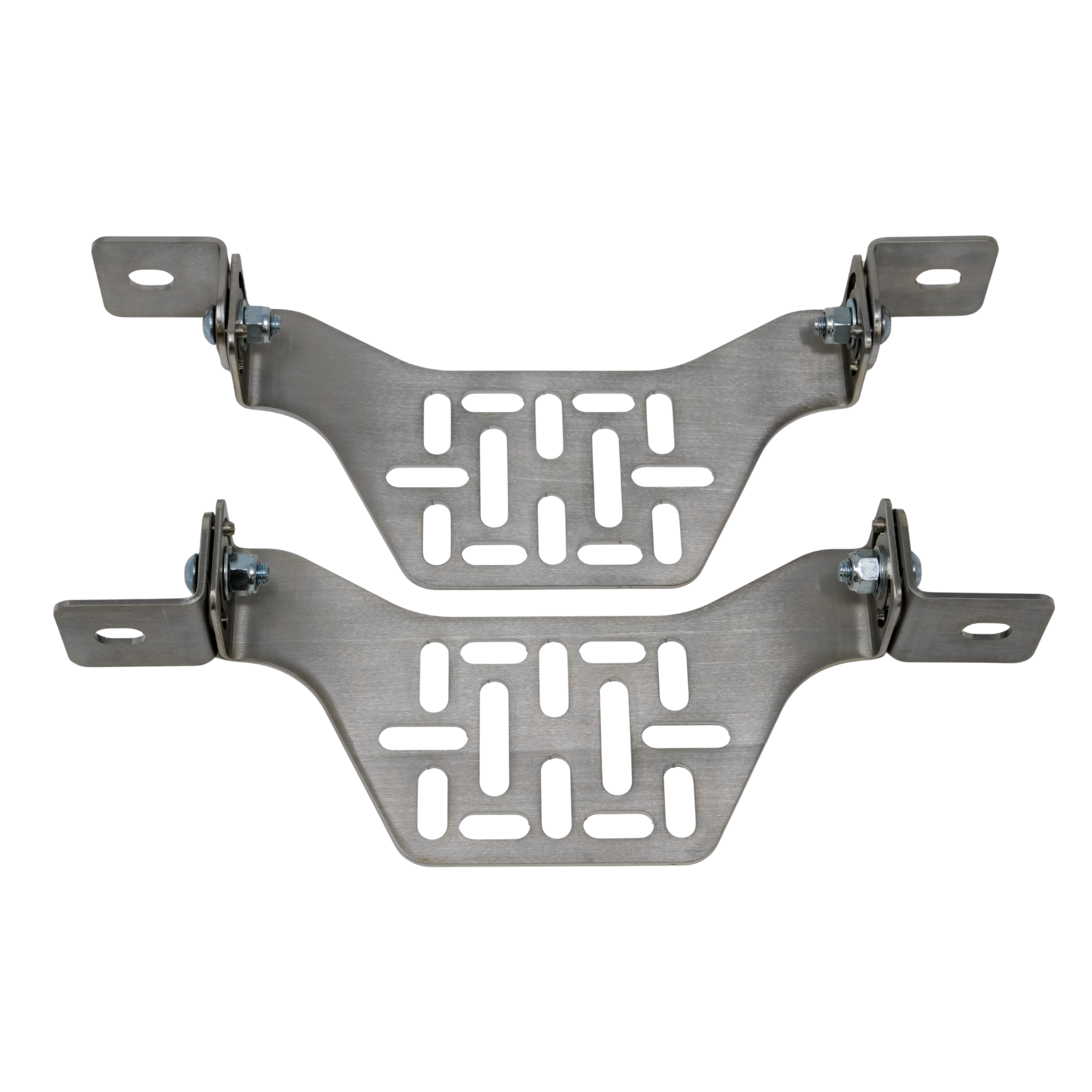 Stealth Folding Mount with no pins attached, rotated mounts