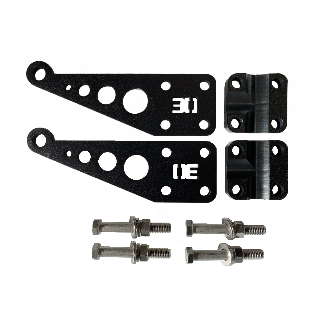 Single Bolt-On Step for Gobi and Other Non-Angled Ladders with Ladder Lock Bushings