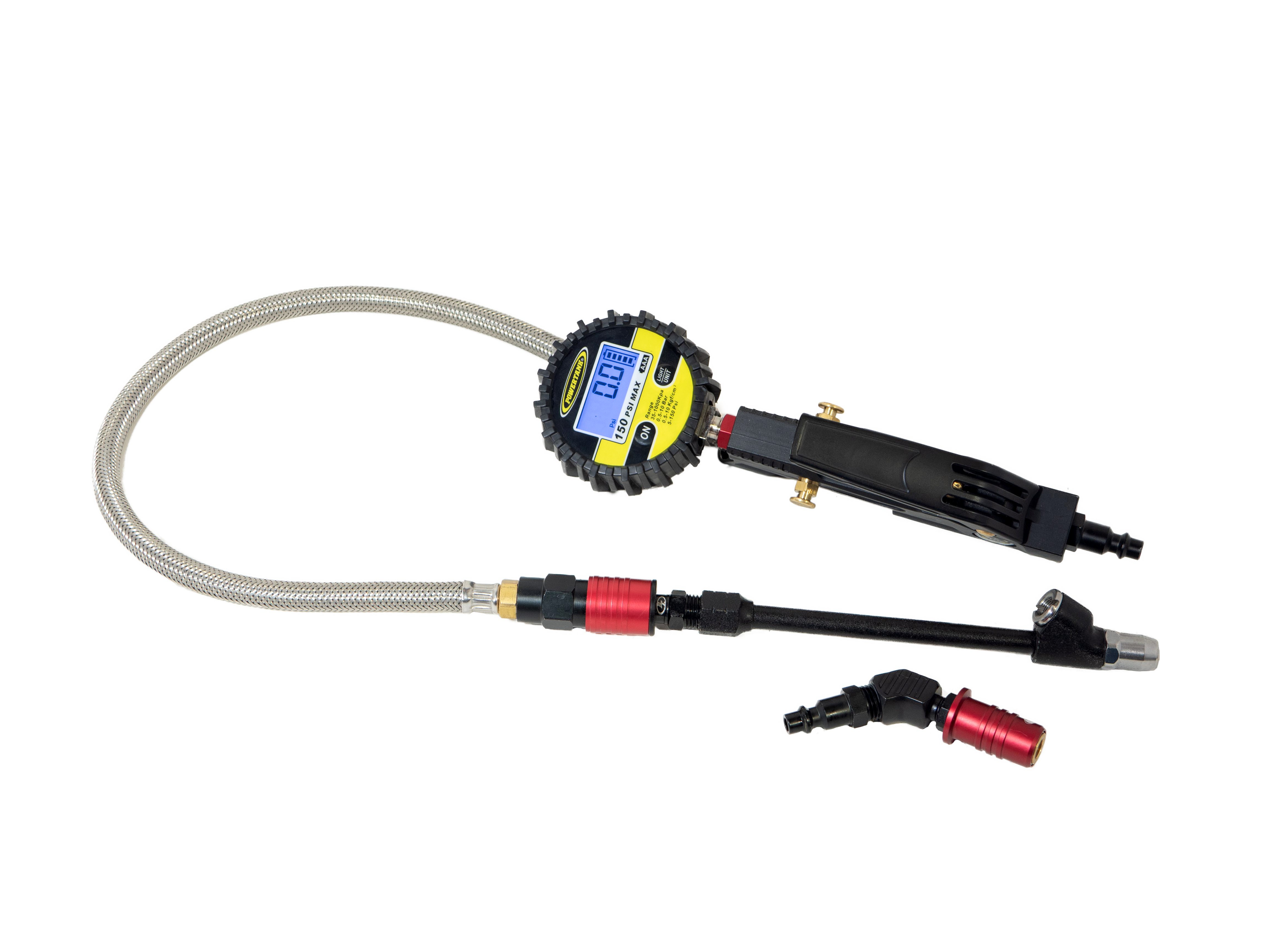 Switch Hitter Digital - Ventoso™ Tire Inflator with Quick-Switch Chucks