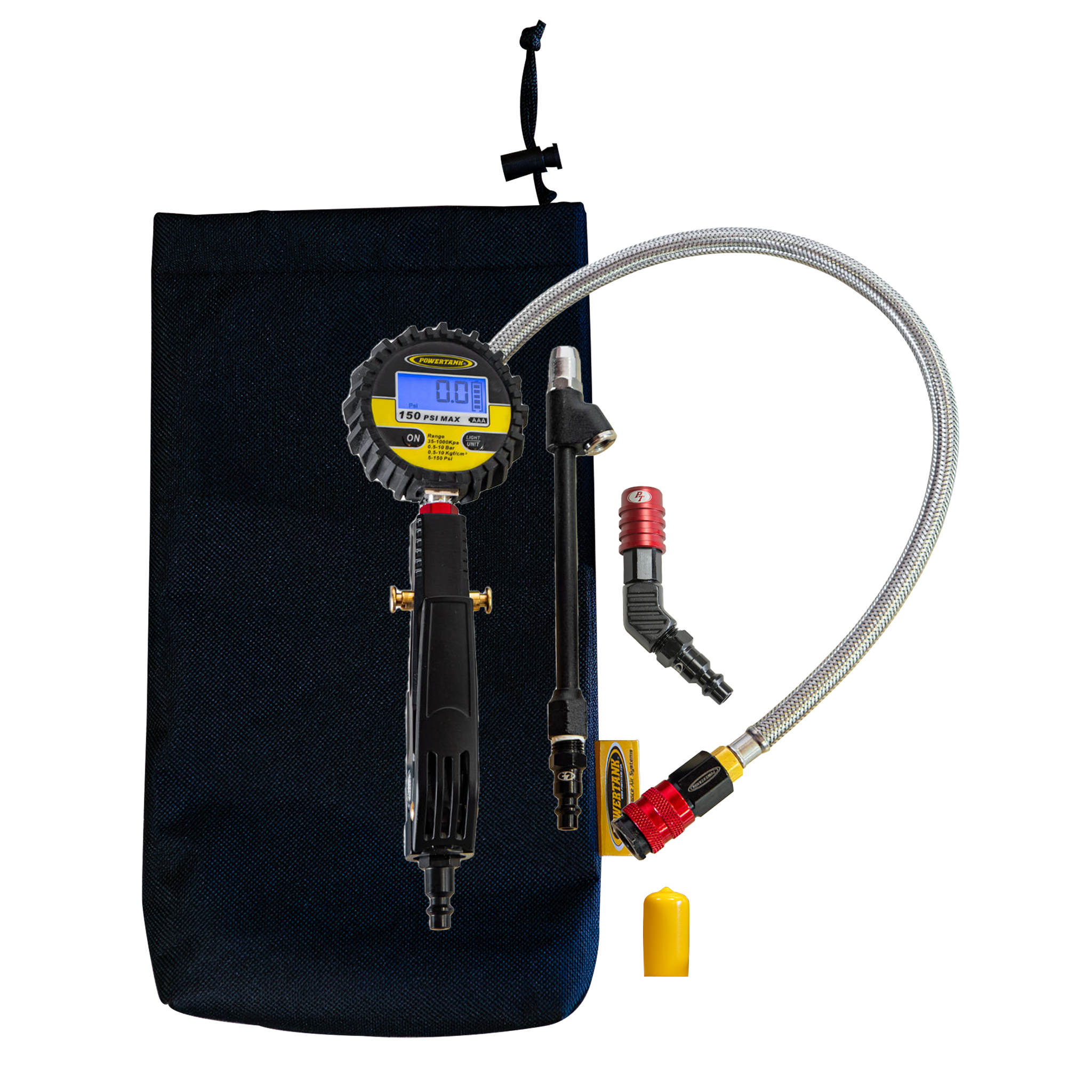 Switch Hitter Digital - Ventoso™ Tire Inflator with Quick-Switch Chucks