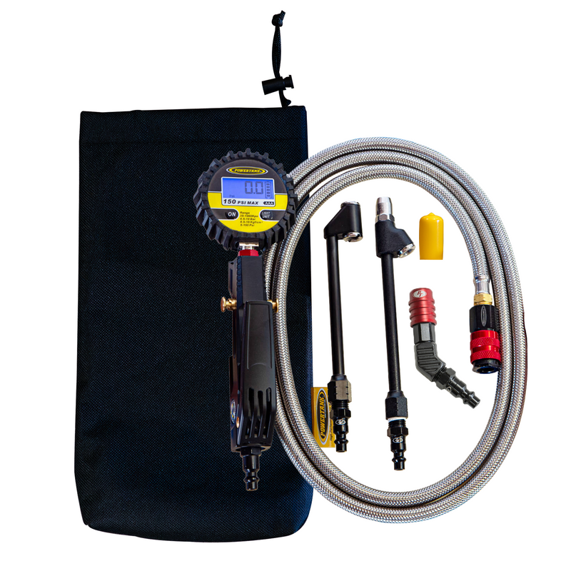 Big Kahuna Digital - Ventoso™ Tire Inflator with Gauge, 6 ft. Hose, and Quick-Switch Chucks