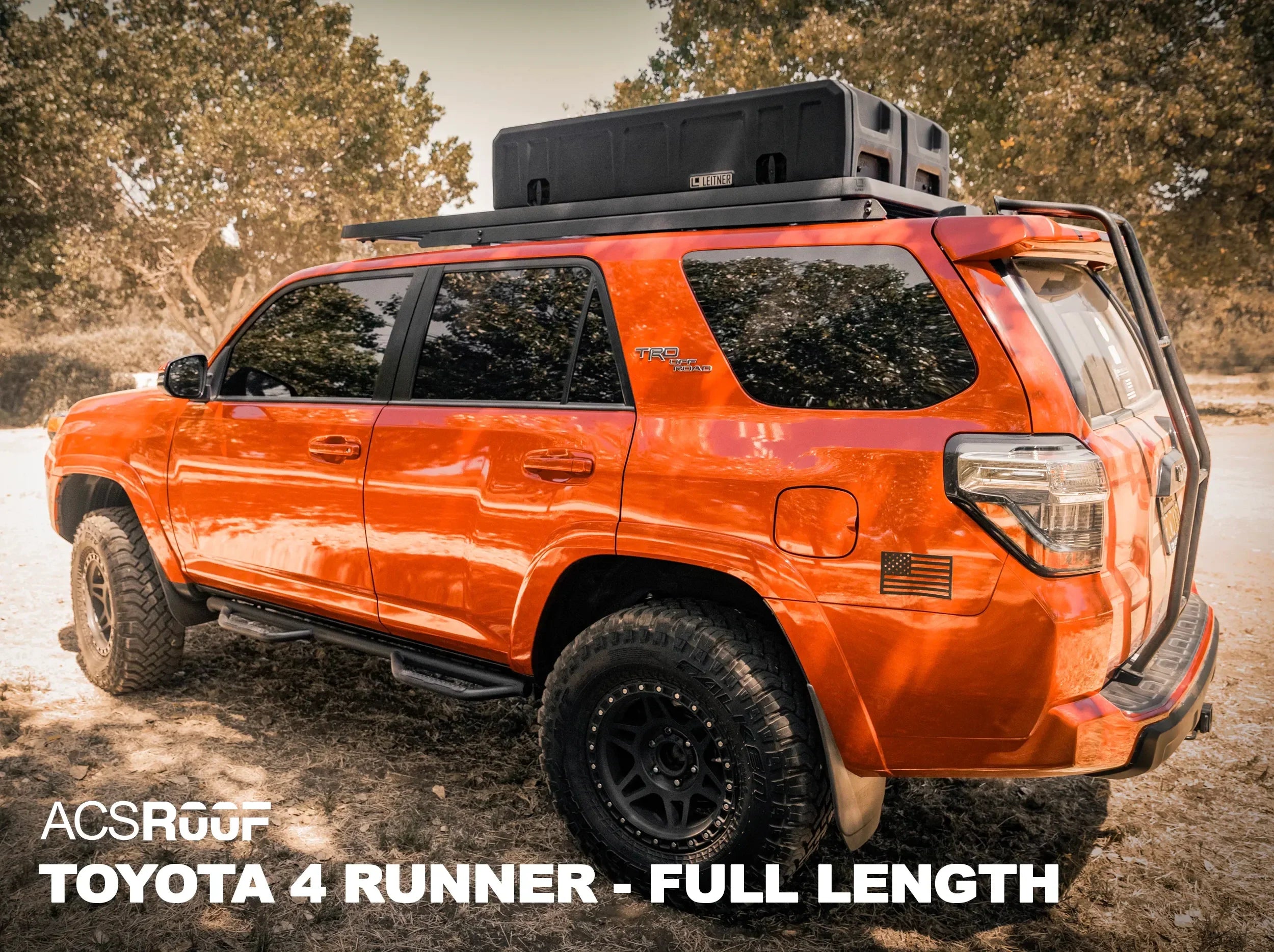 ACS ROOF | Over Cab Platform Rack for TOYOTA Platform Rack Leitner Designs- Overland Kitted