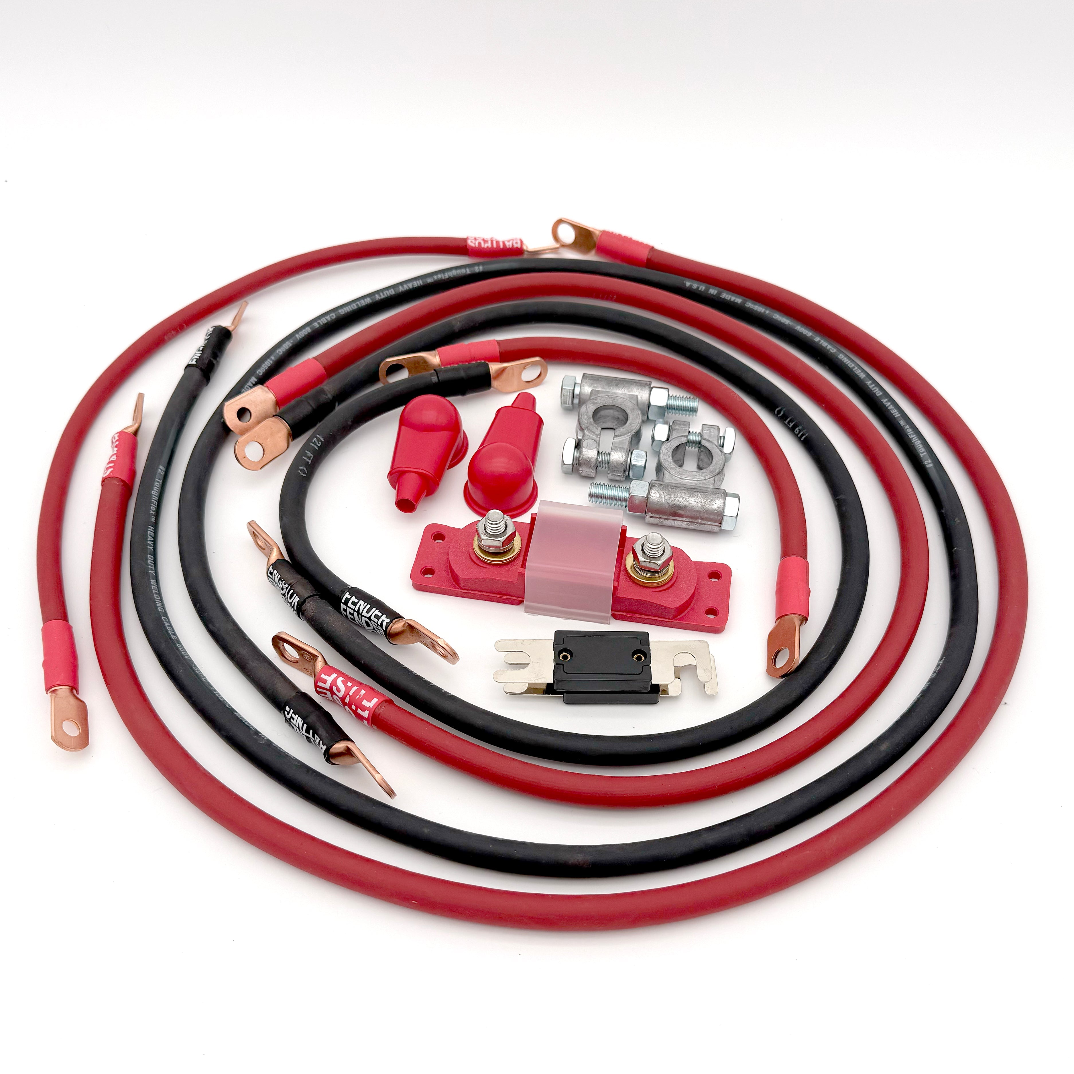 Toyota Tacoma Big 7 Battery Cable Kit (Gen 2 - 2005-2015)