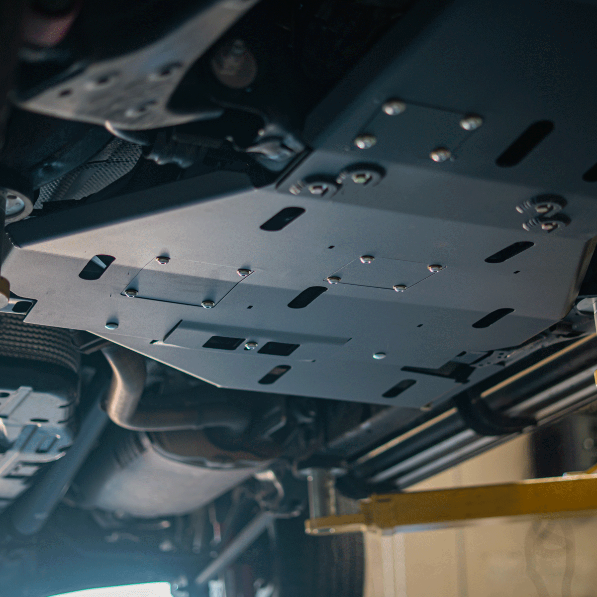 2025+ Toyota 4Runner Cat Shield & Transmission Skid Plate - Hybrid/Non-Hybrid | Cali Raised LED