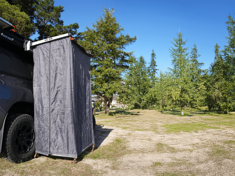 Shower Cube Vehicle shower Alu-Cab- Overland Kitted