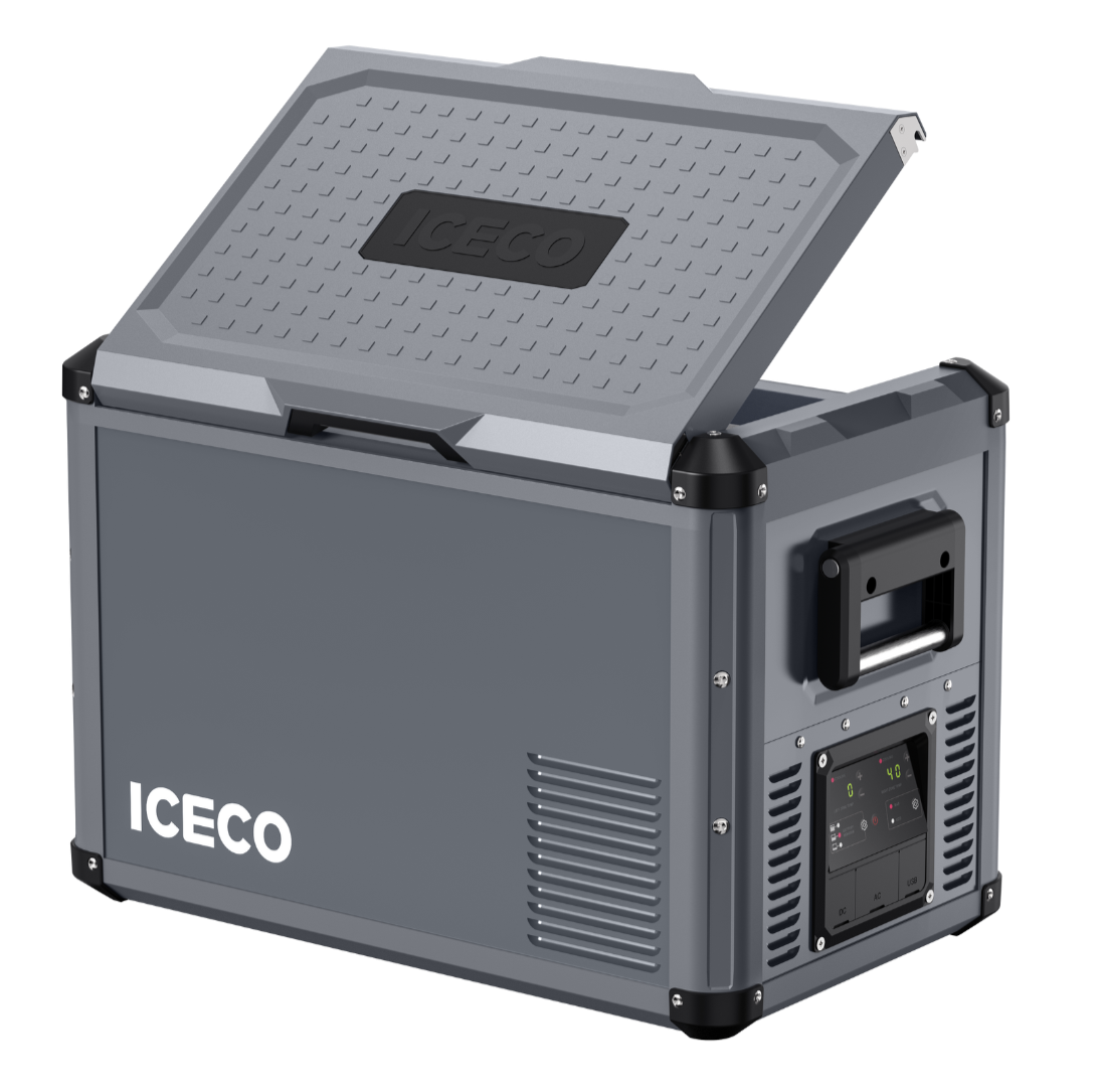 VL45ProD Dual Zone Portable Freezer - Gray | ICECO