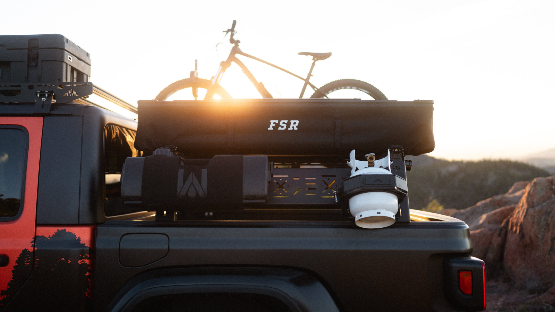 Jeep Gladiator Mid Height PAK System Bed Rack