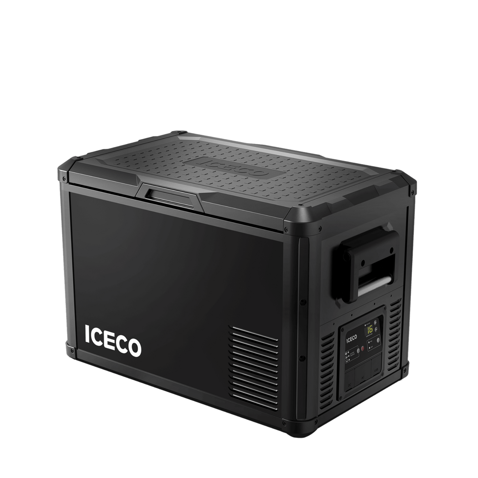 VL45ProS Single Zone Portable Fridge Freezer | ICECO | 45 LT Black VL Pro Series ICECO- Overland Kitted