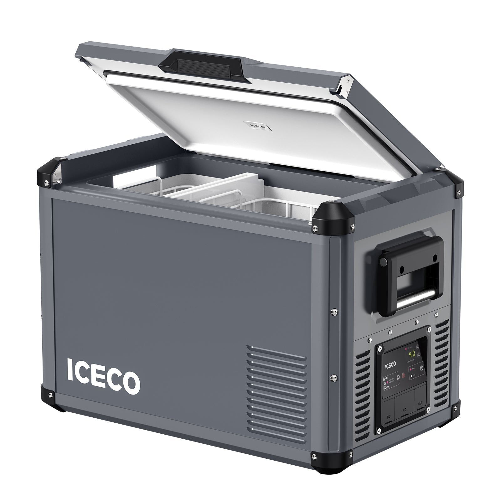 VL45ProS Single Zone Portable Fridge Freezer | ICECO | 45 LT VL Pro Series ICECO- Overland Kitted