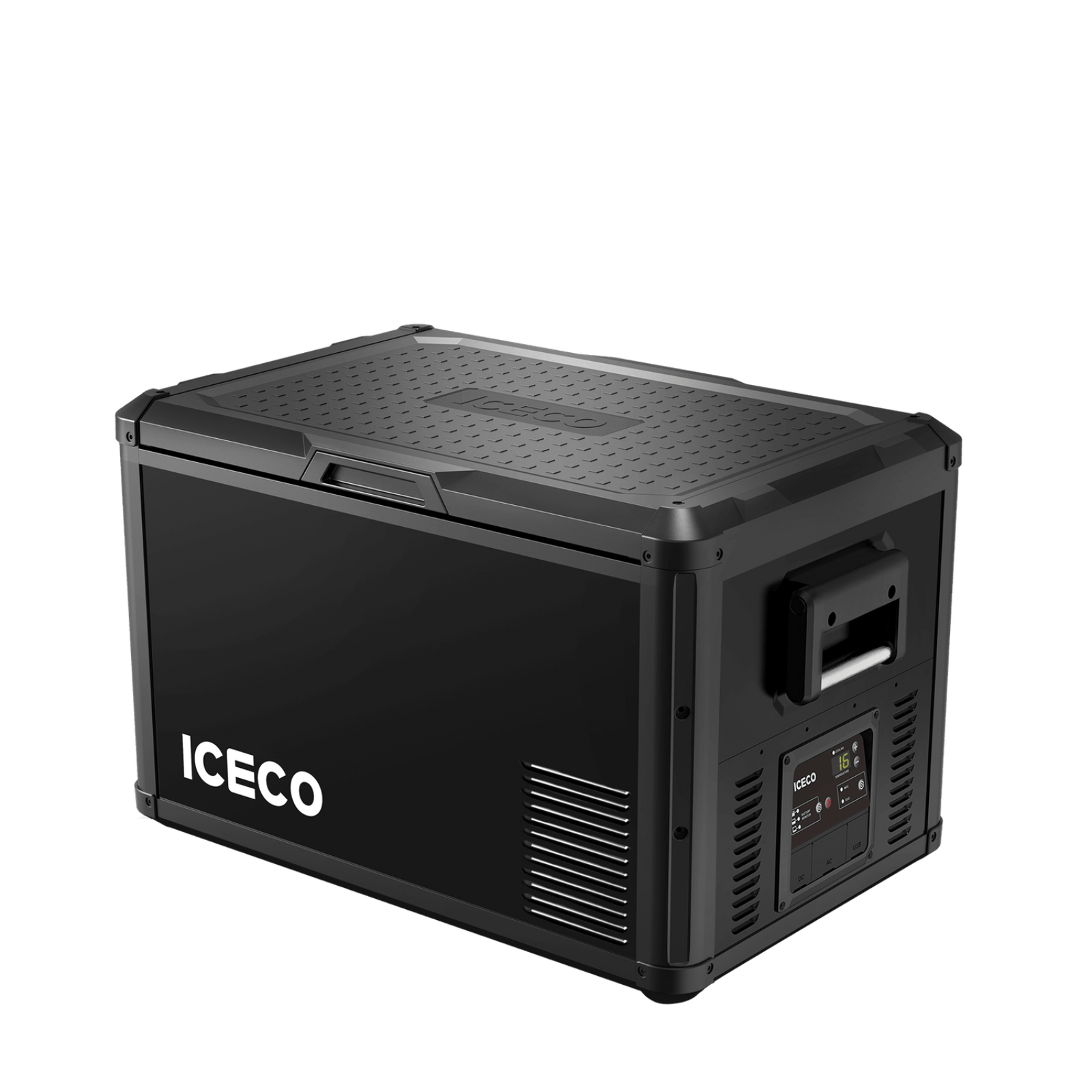 VL60ProS Single Zone Portable Fridge Electric Cooler | ICECO | 60 LT Black VL Pro Series ICECO- Overland Kitted