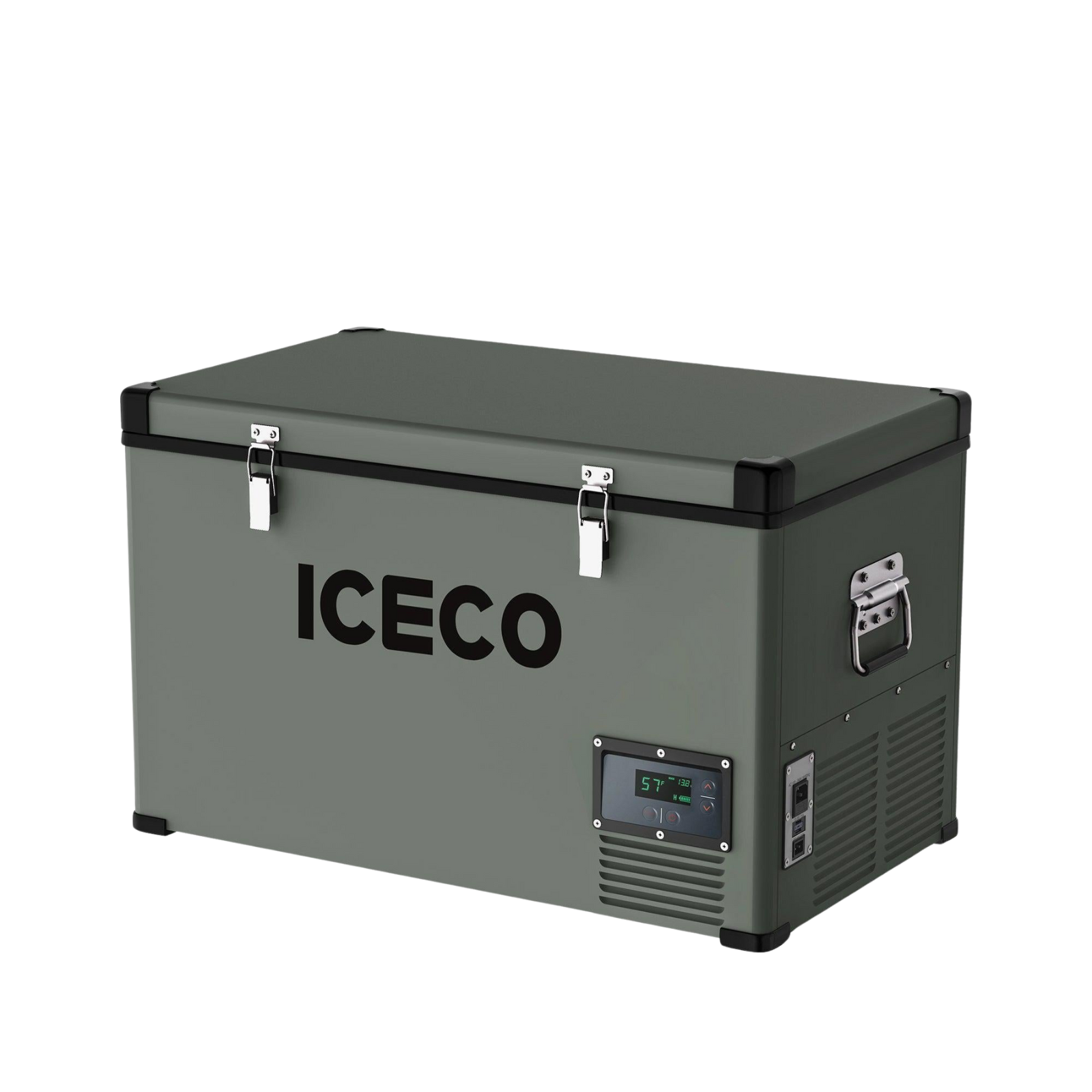 VL74 Single Zone Portable Freezer 12v | ICECO | 74 LT Olive VL Series ICECO- Overland Kitted