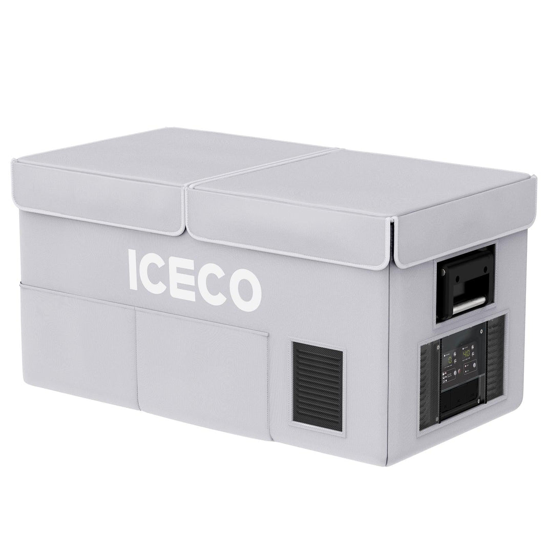 VL75ProD Insulated Protective Cover | ICECO Gray Accessories ICECO- Overland Kitted