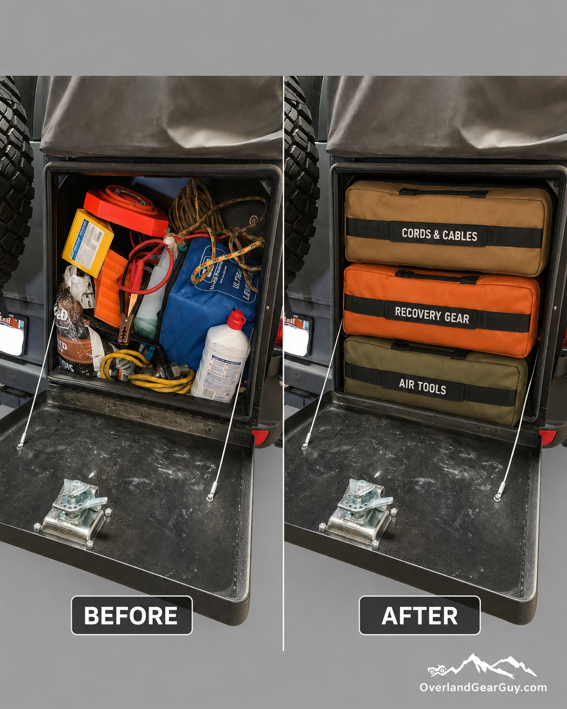 Van Gear Box Storage Bag - Set of 3