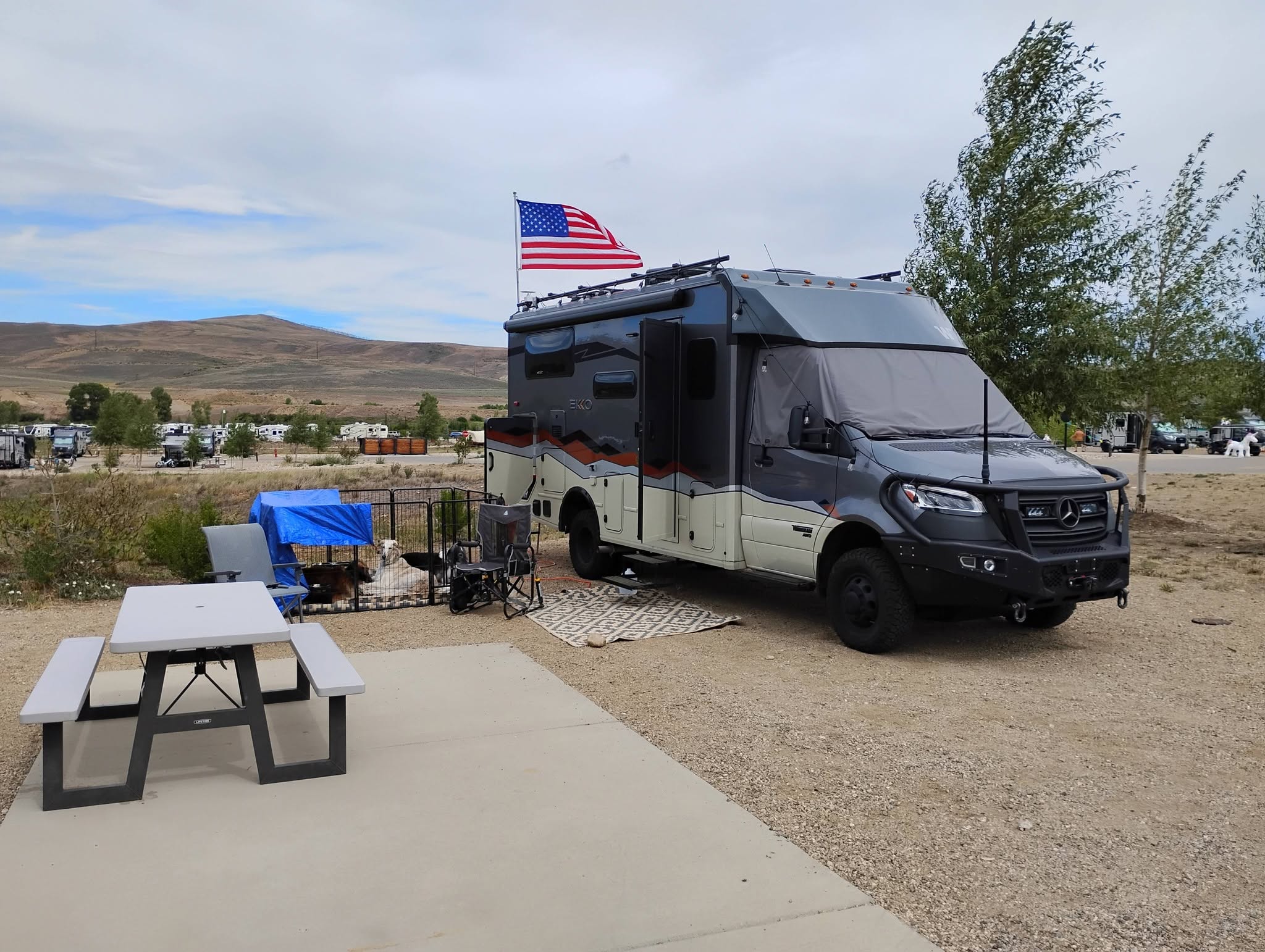 Van Outer Windshield Cover - Revel, Storyteller, Jayco, EKKO