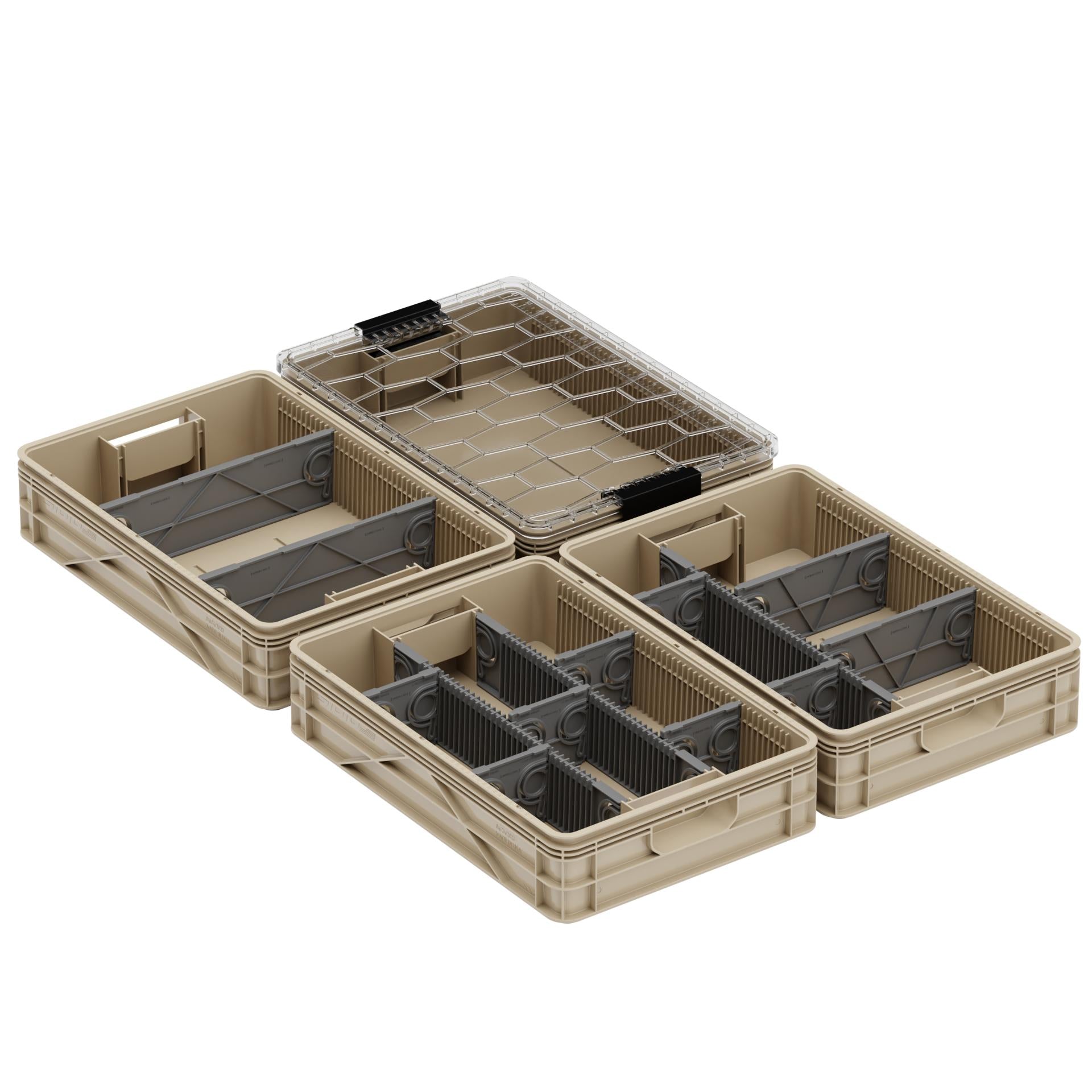 Base Quarter Crate 4 Pack