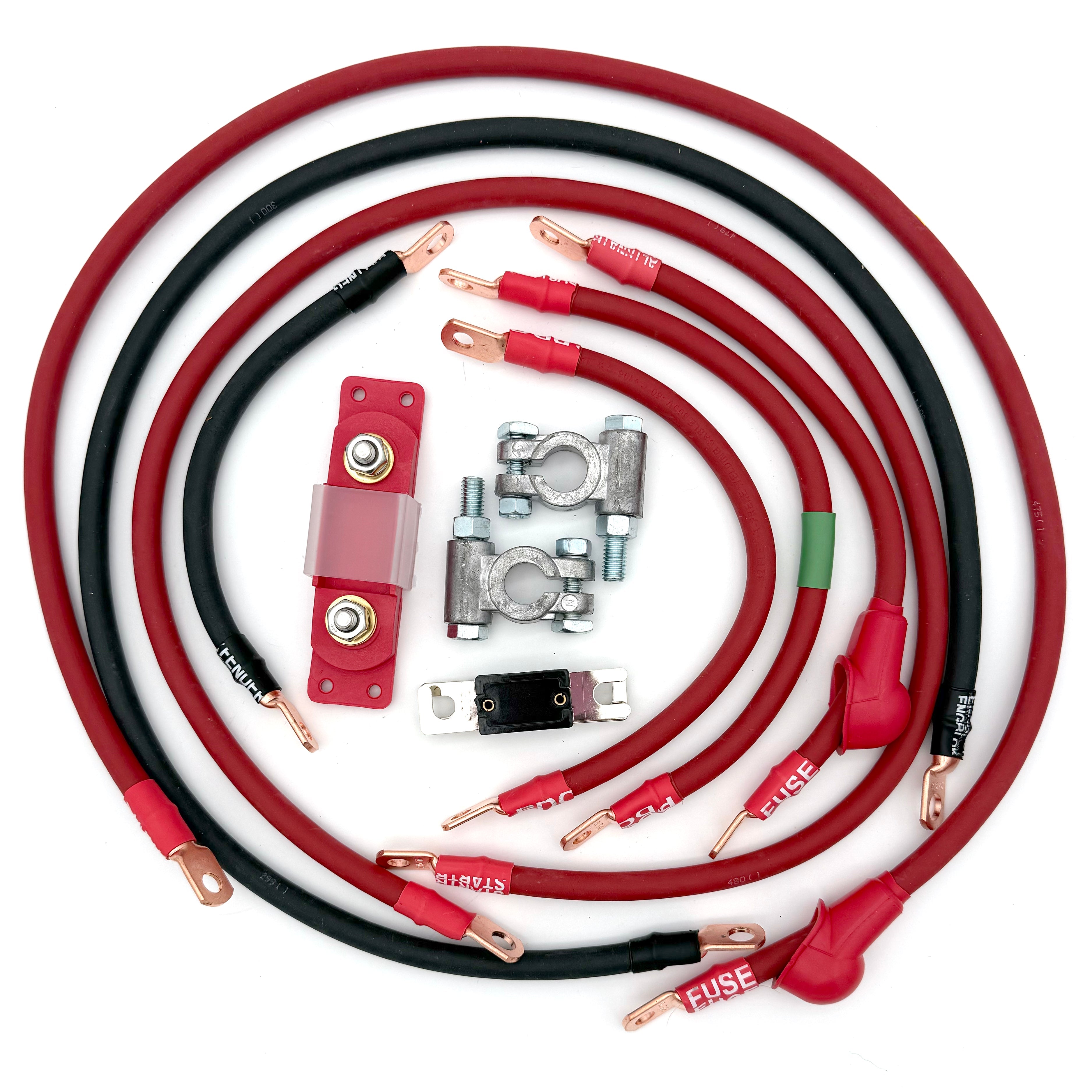 Jeep Grand Cherokee WK Big 7 Battery Cable Kit (2005-2010)
