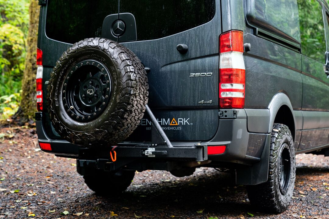 UltraSwing® Mega-Fit Spare Tire Hitch Mount | RiGd Supply Vehicle RIGd Supply- Overland Kitted