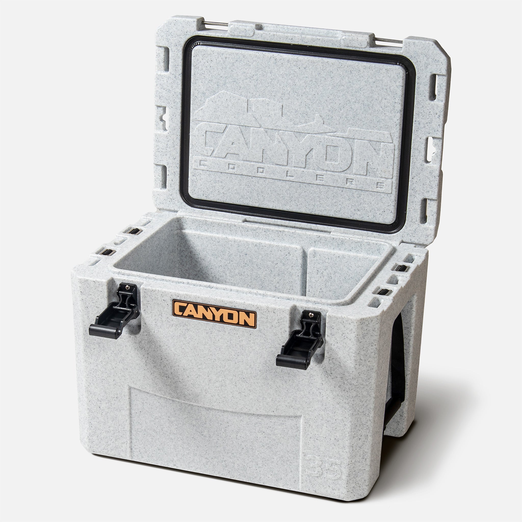 Canyon Coolers Outfitter 35 V2 – 35 qt Rotomolded Hard Cooler