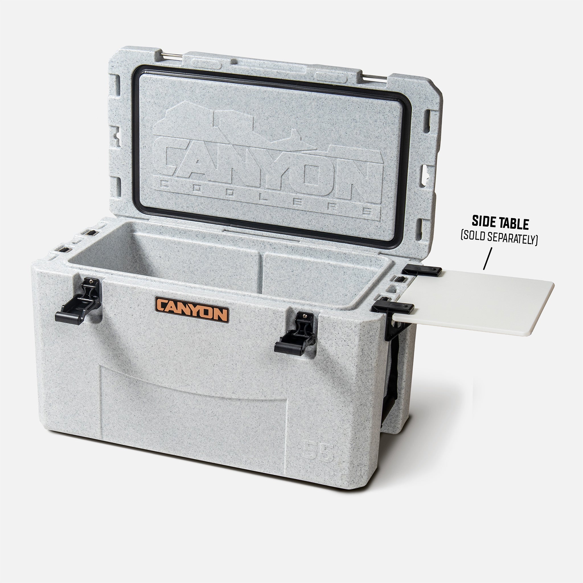 Canyon Coolers Outfitter 55 V2 – 55 qt Rotomolded Hard Cooler